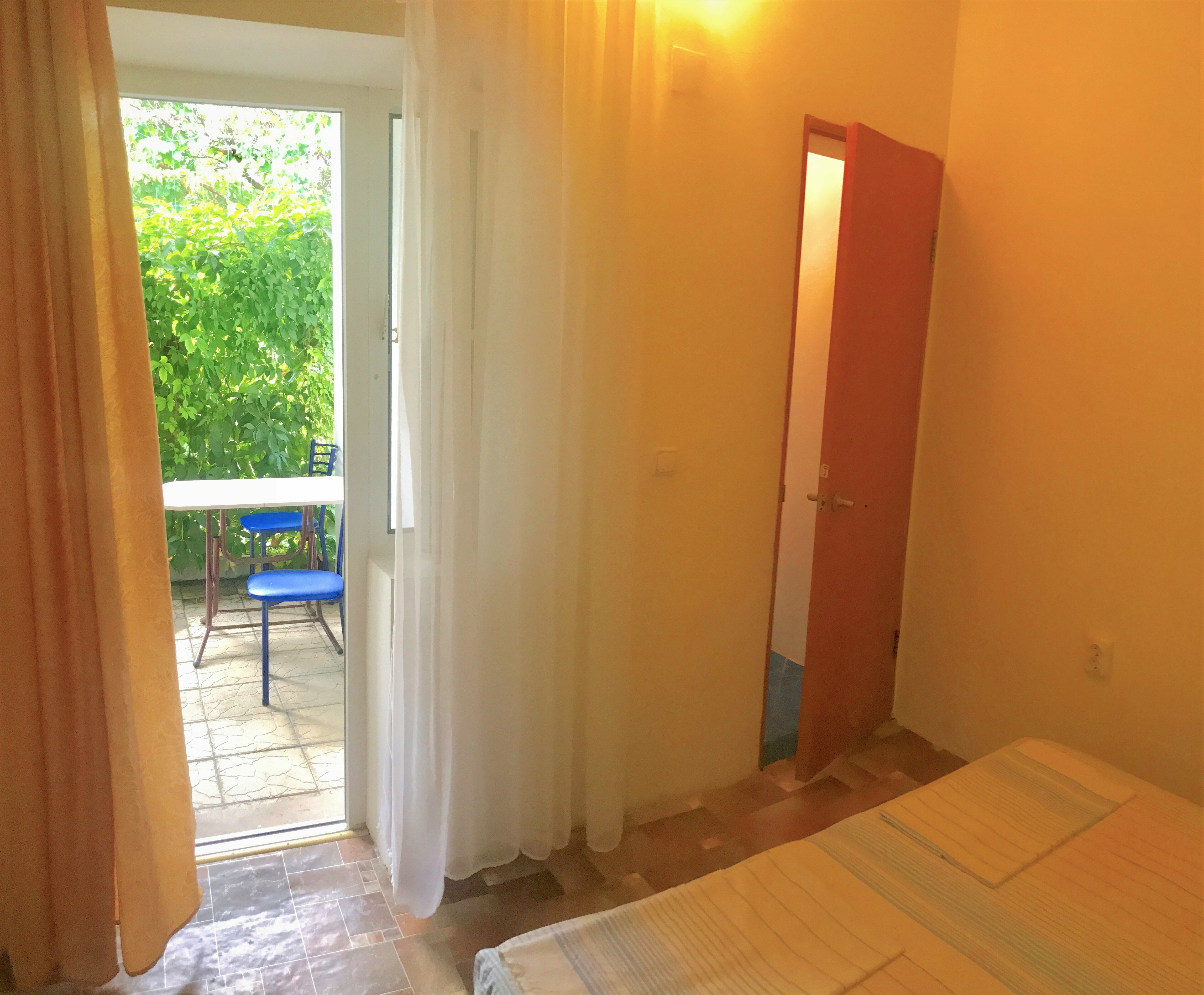 Двухместный номер с 2 отдельными кроватями и террасой