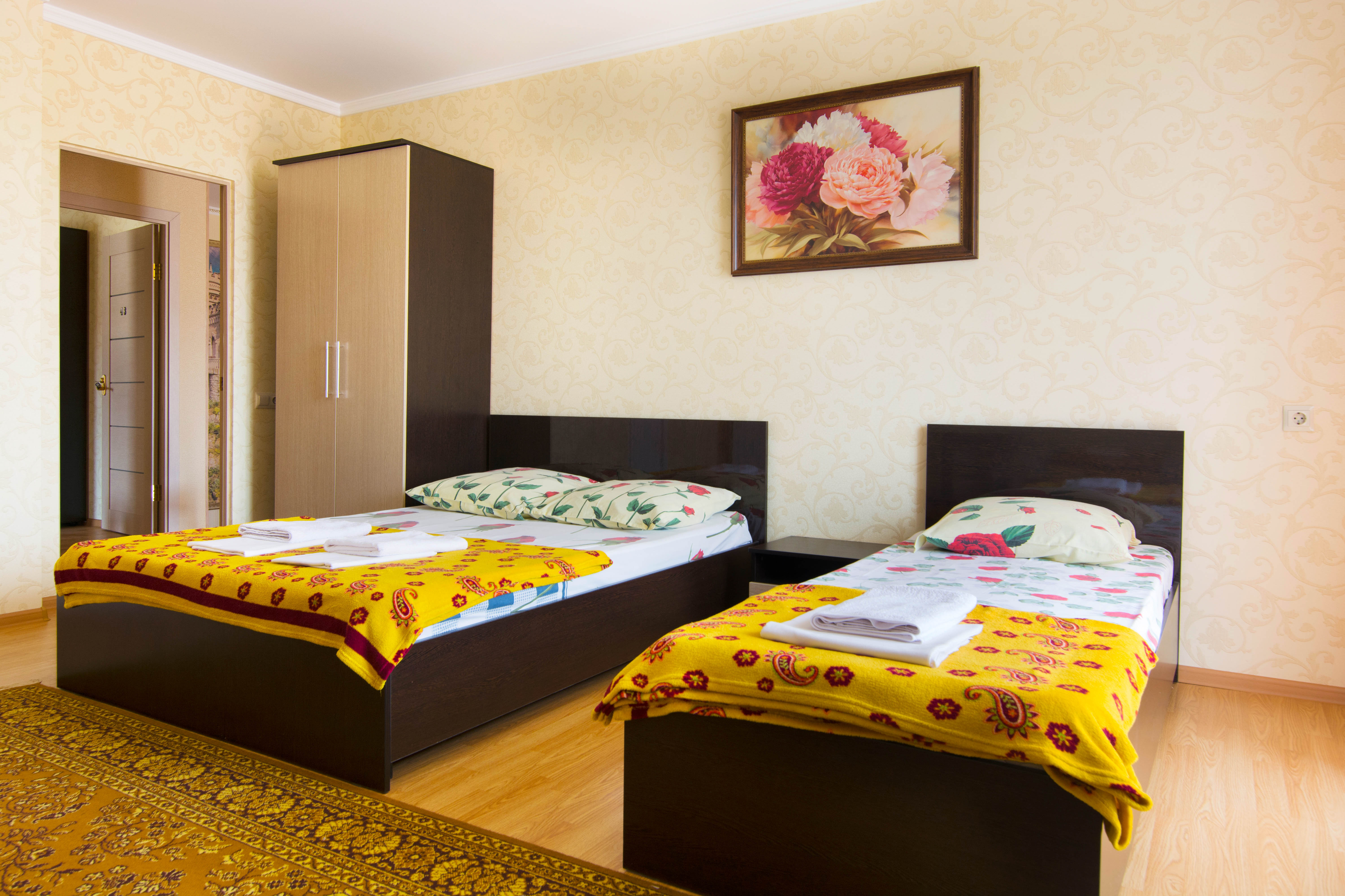 Четырехместный номер с балконом