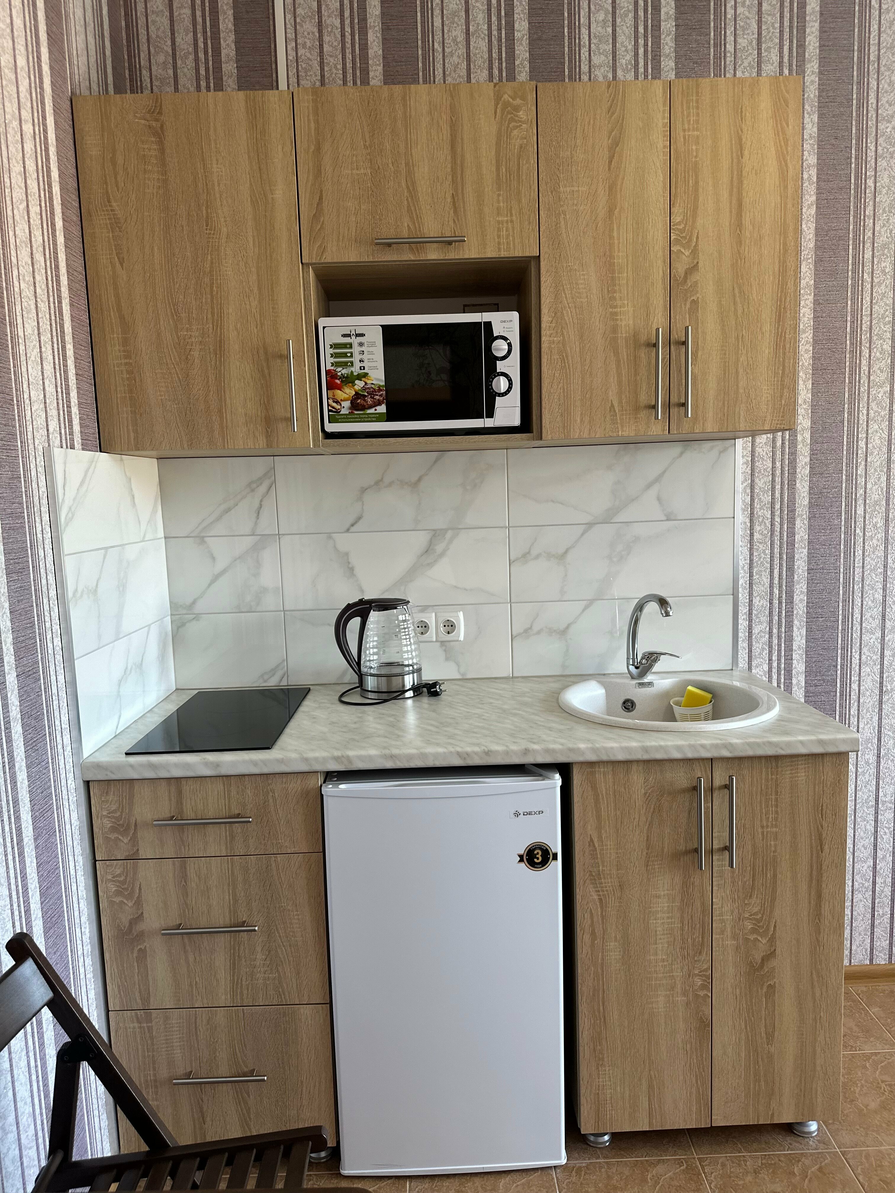 Стандартный 2-х местный номер с балконом и кухней в номере