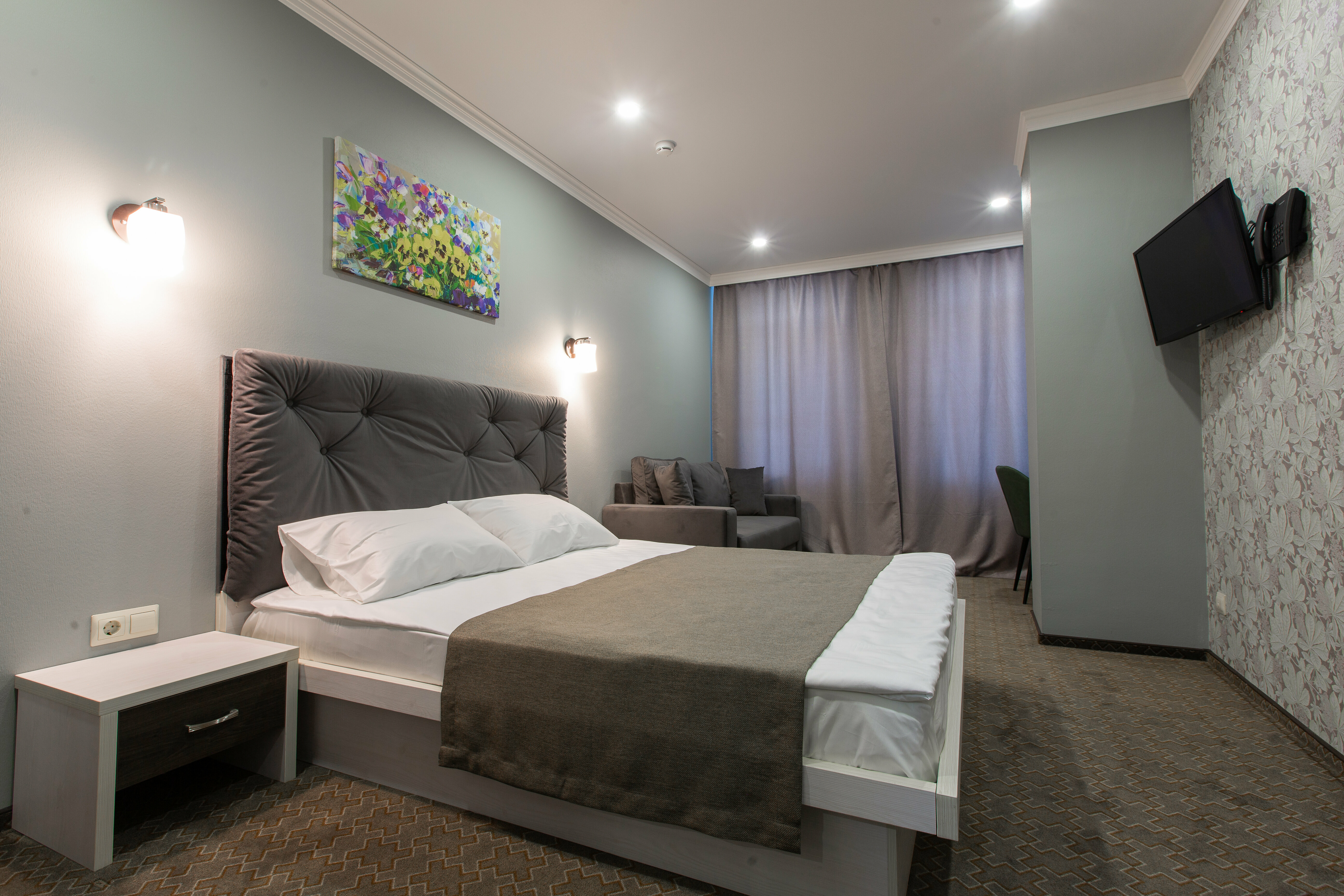 Стандартный двухместный номер с 1 кроватью