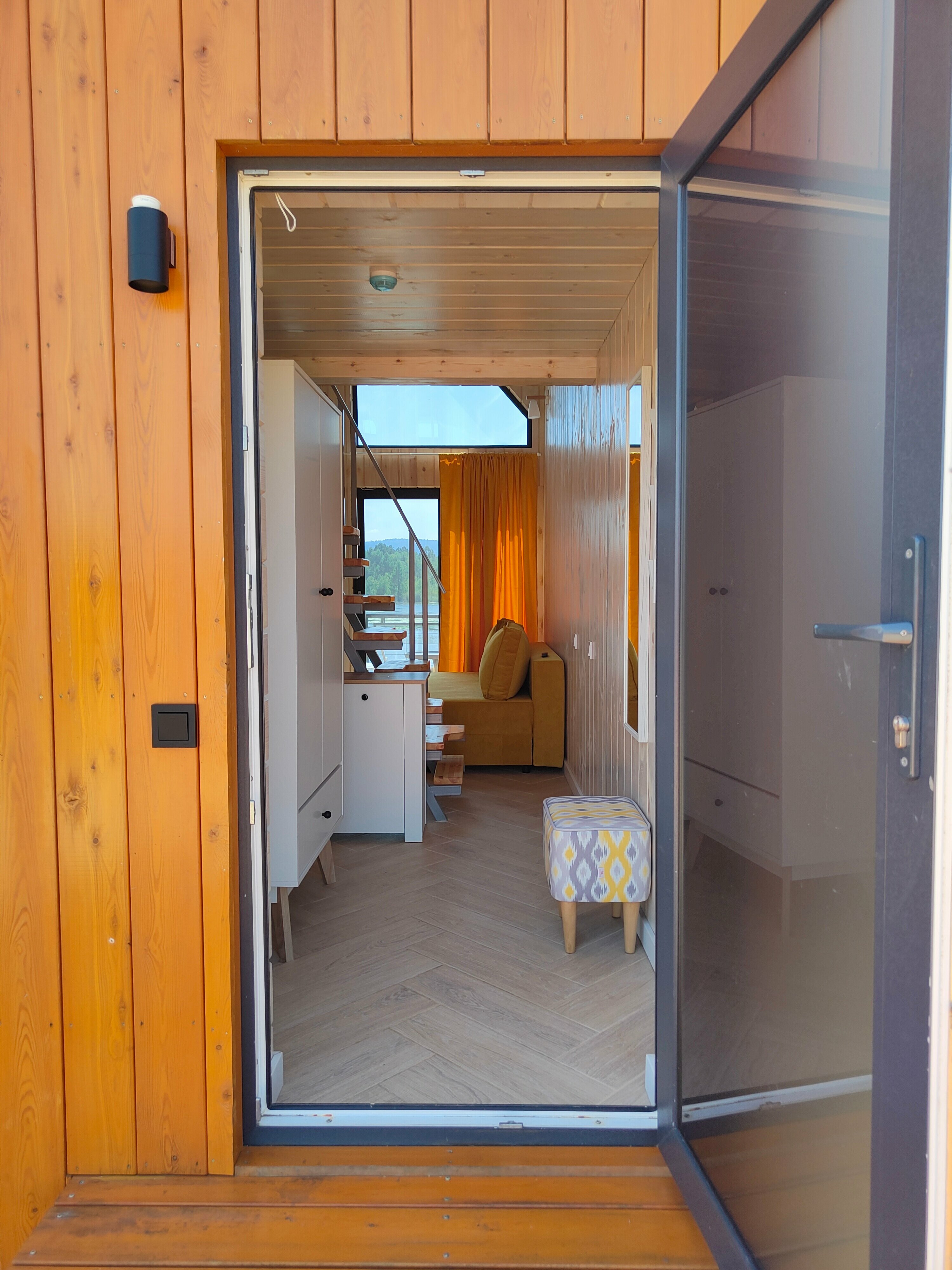 Двухместный номер с 2 отдельными кроватями, вид на озеро