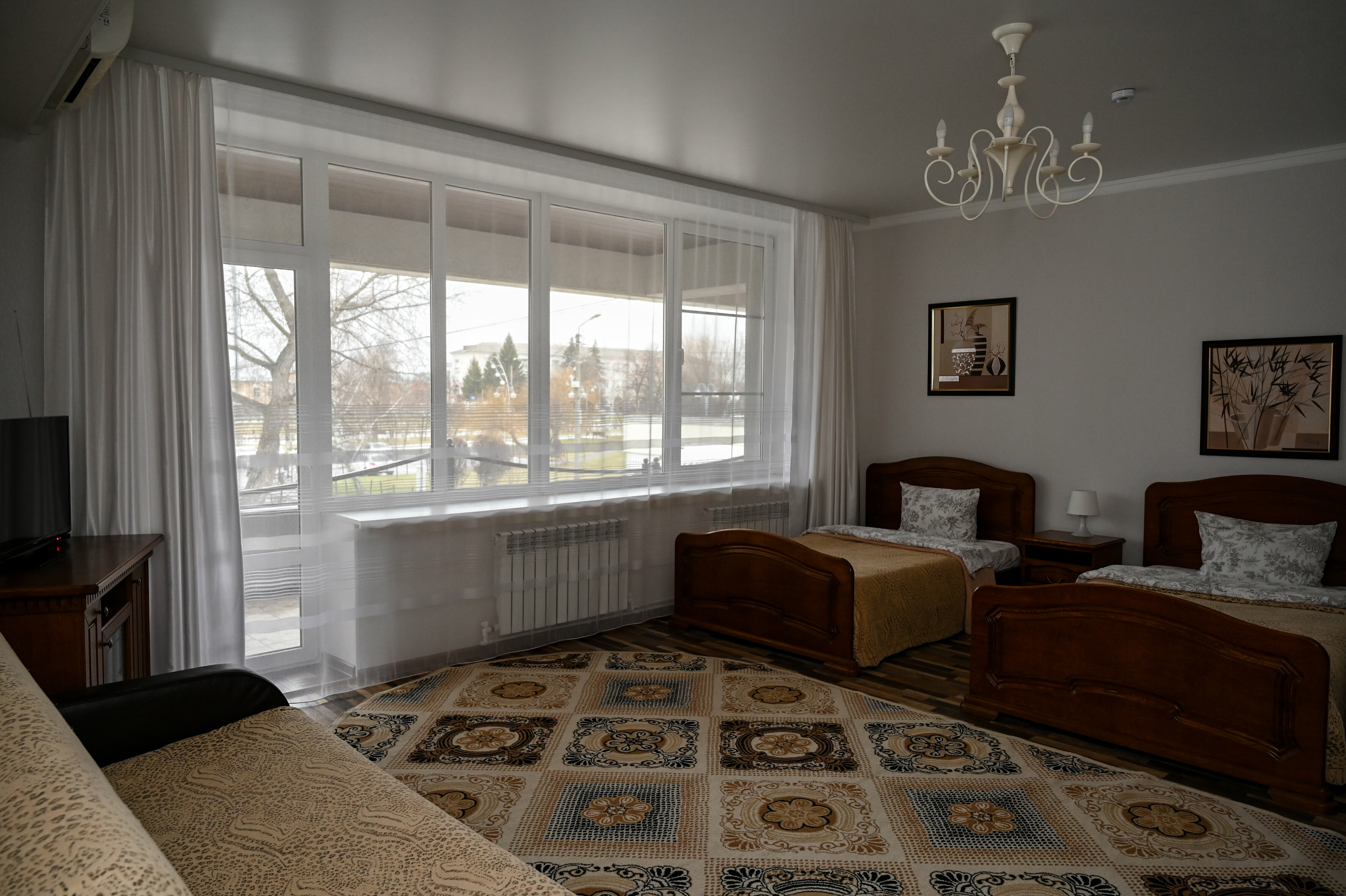 Двухместный номер с 2 отдельными кроватями и балконом