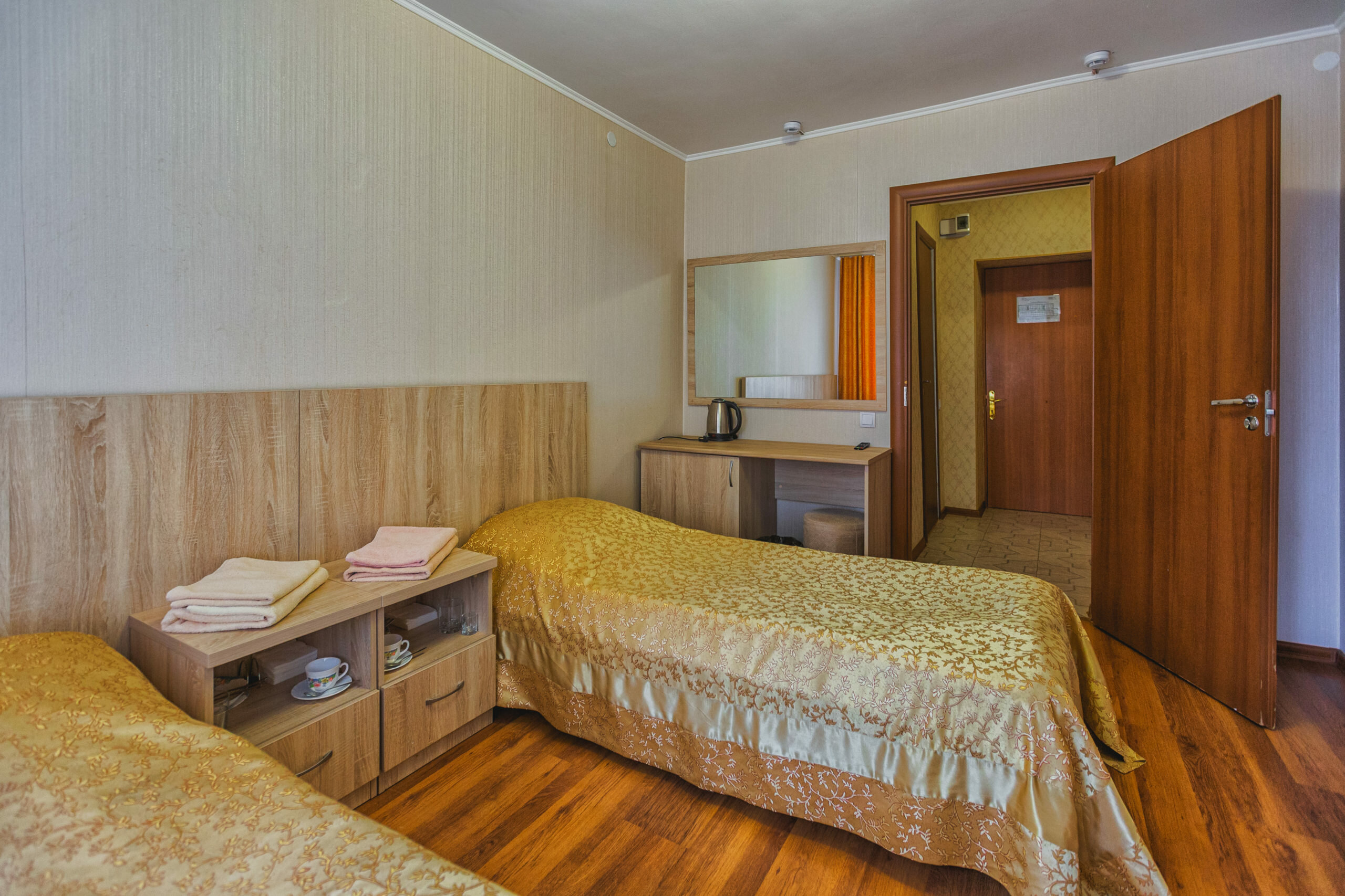 Бюджетный двухместный номер с 2 отдельными кроватями