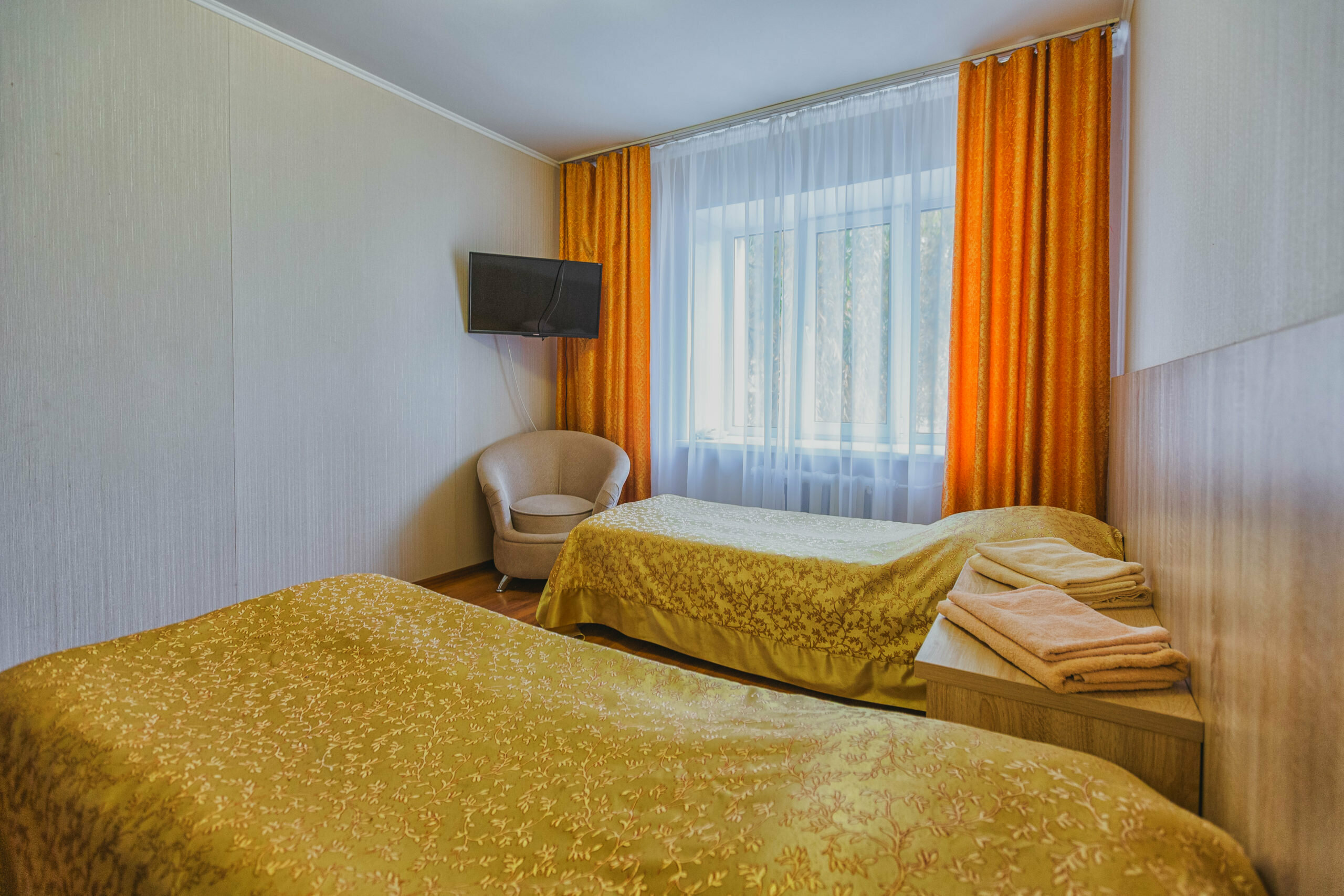 Бюджетный двухместный номер с 2 отдельными кроватями