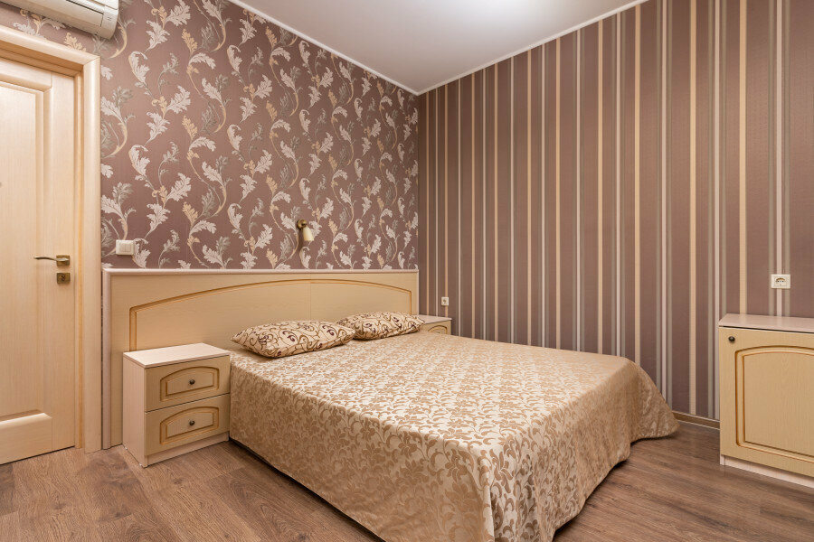 Двухместный номер с 1 кроватью и балконом