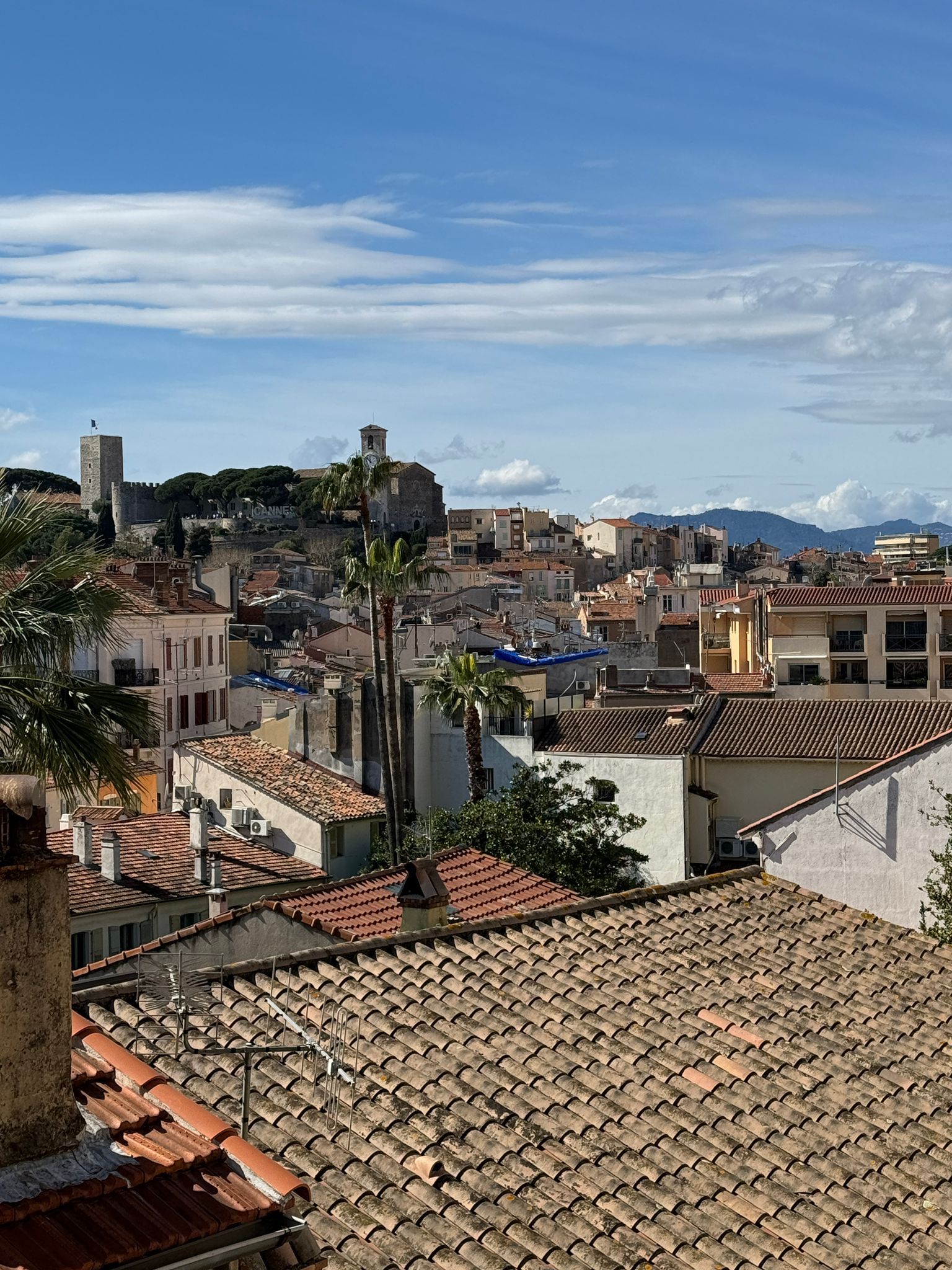 Трехместный номер с видом на город