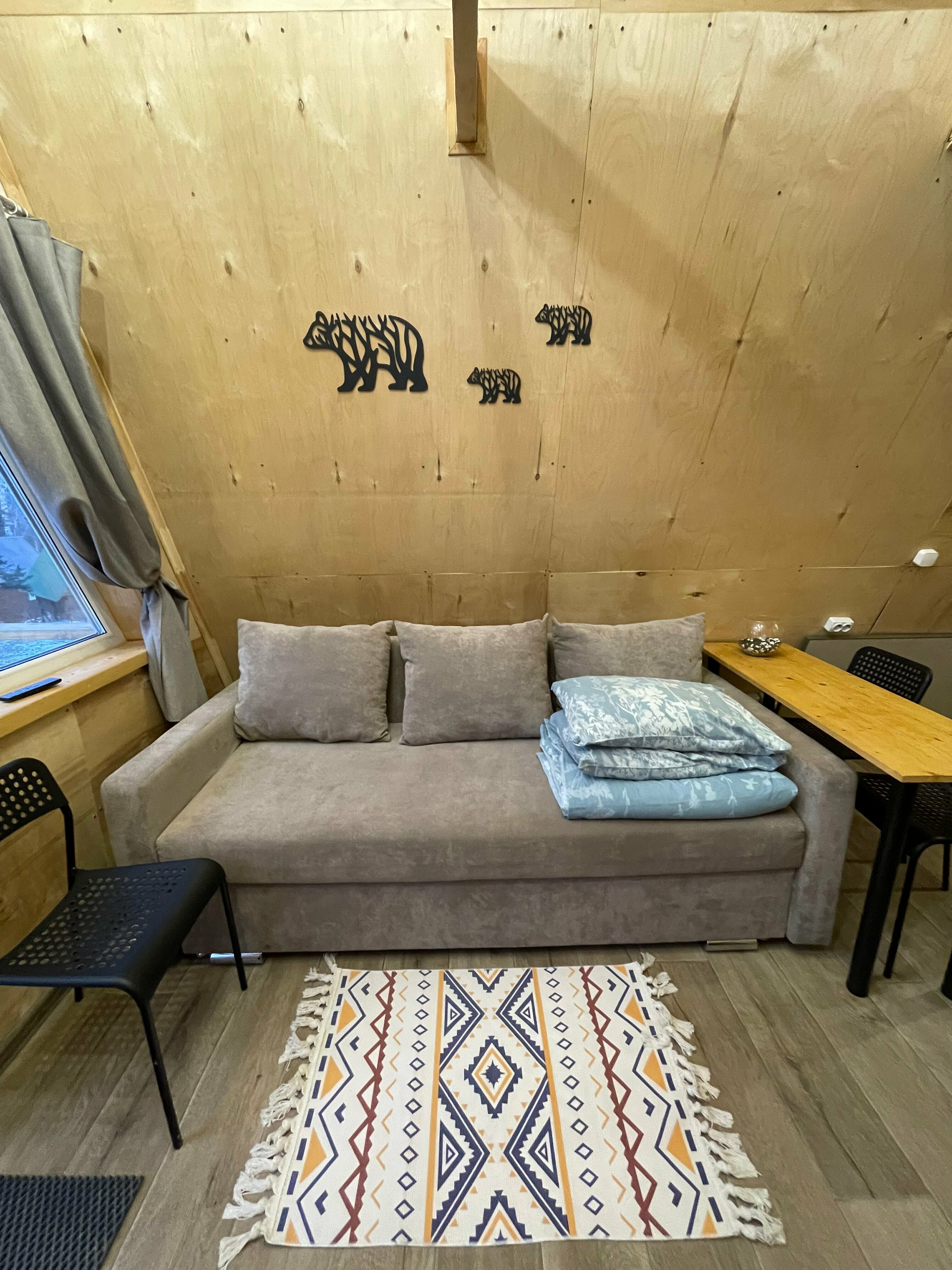 Двухуровневый четырехместный номер