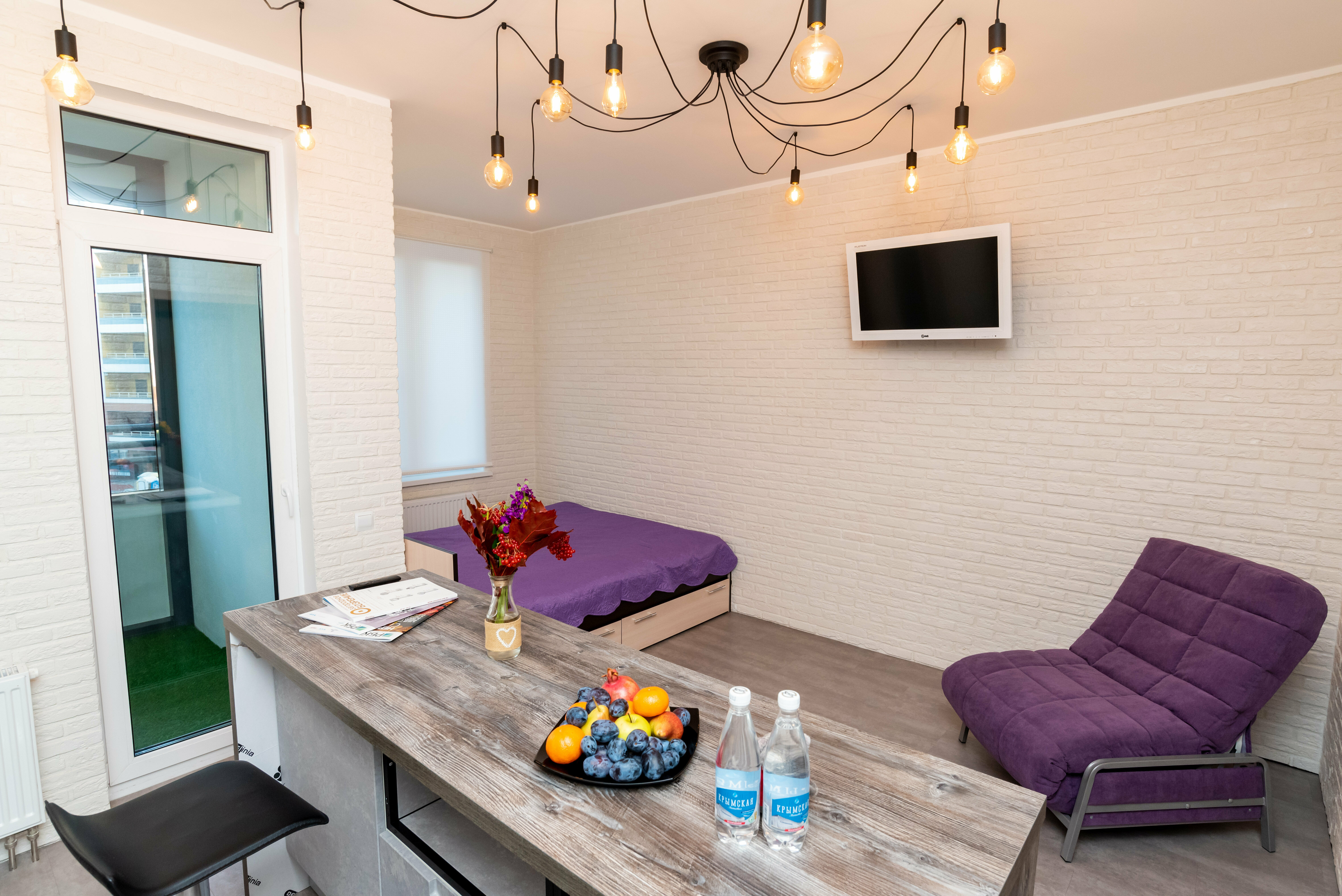 Двухместный номер с 1 кроватью и балконом