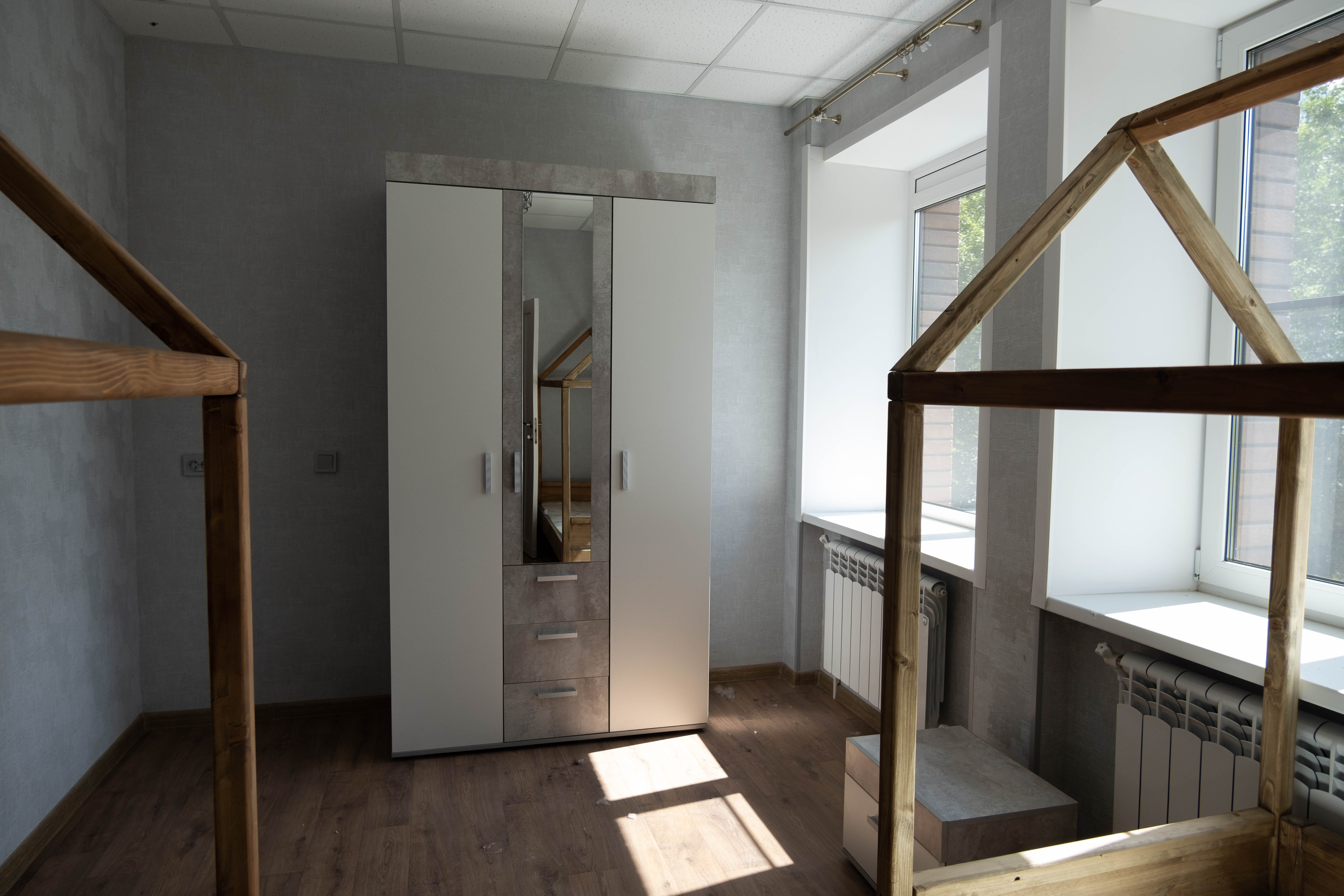 Двухместный с 1 кроватью или 2 отдельными кроватями и душем