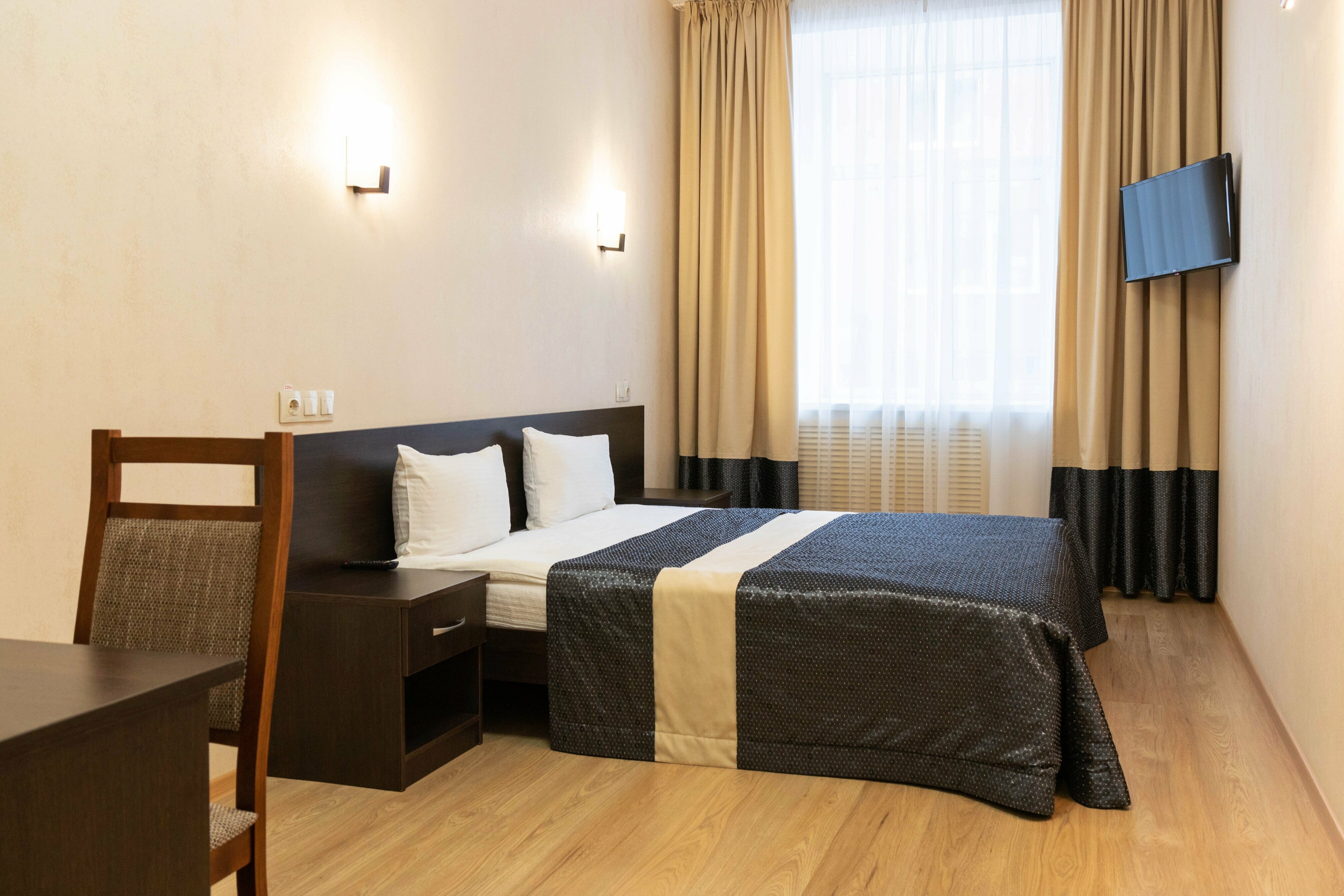 Улучшенный номер с кроватью размера «king-size» или 2 отдельными кроватями