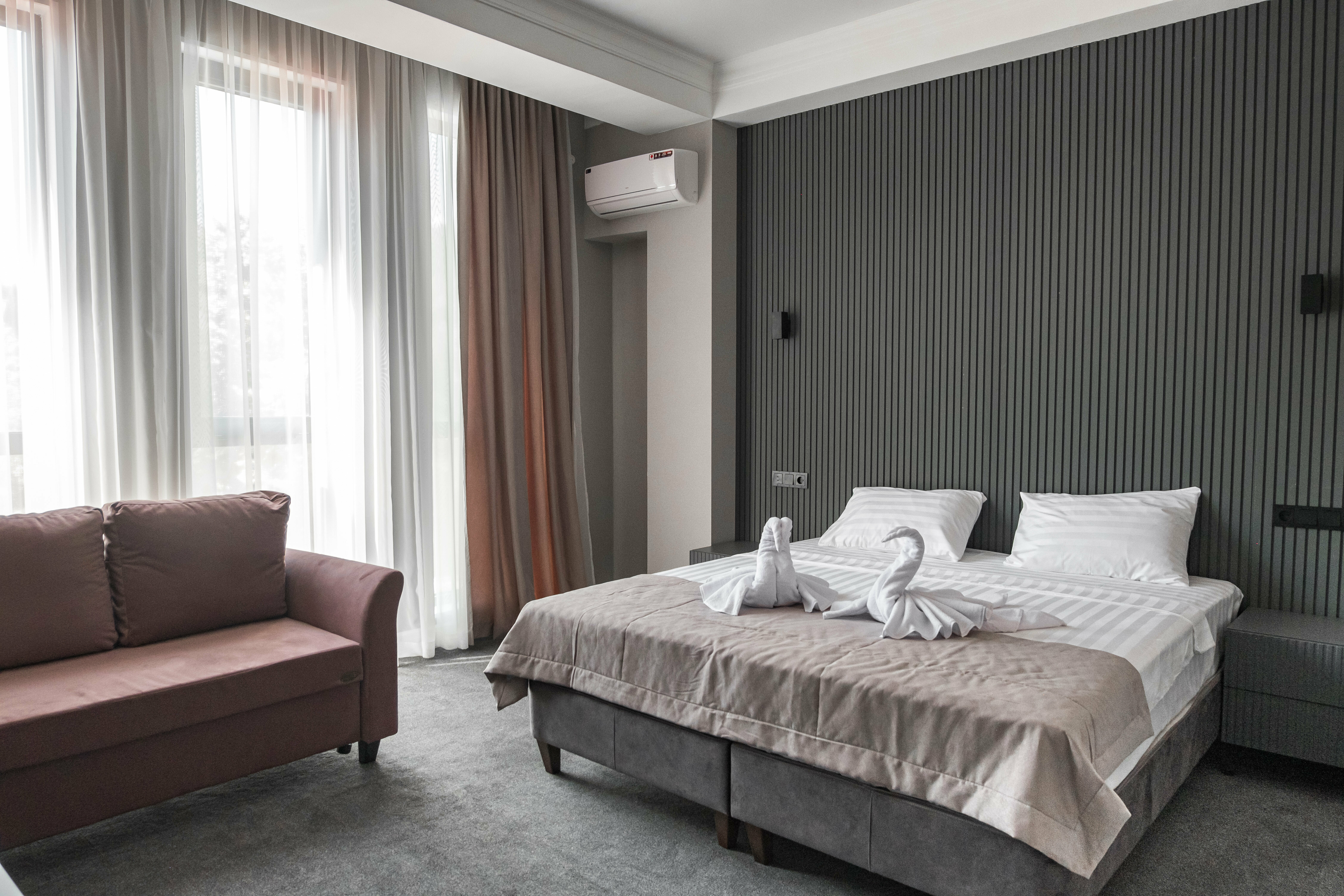 Двухместный номер Делюкс с 1 кроватью или 2 отдельными кроватями и балконом