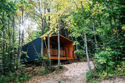 Двухместный номер с 1 кроватью и террасой в Яворова парк