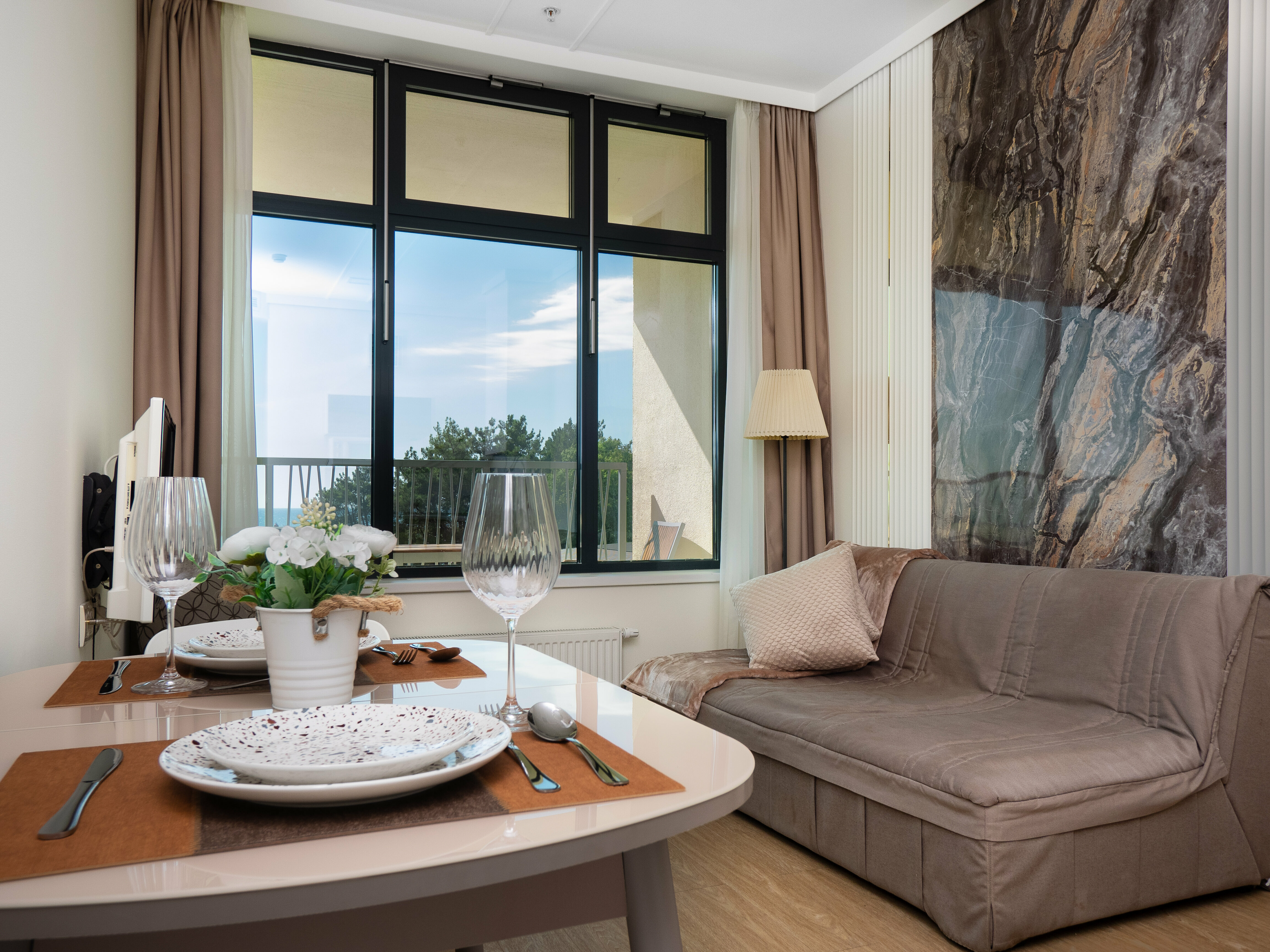 Апартаменты с видом на море