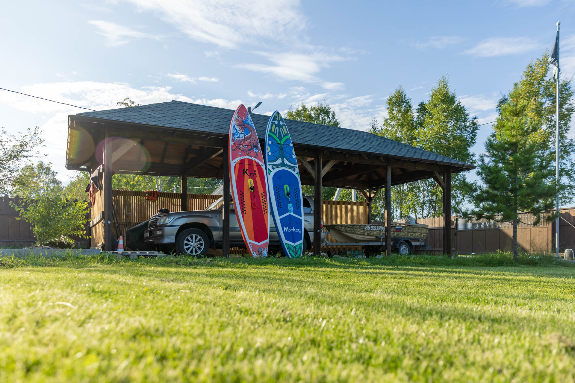 Дом с видом на озеро