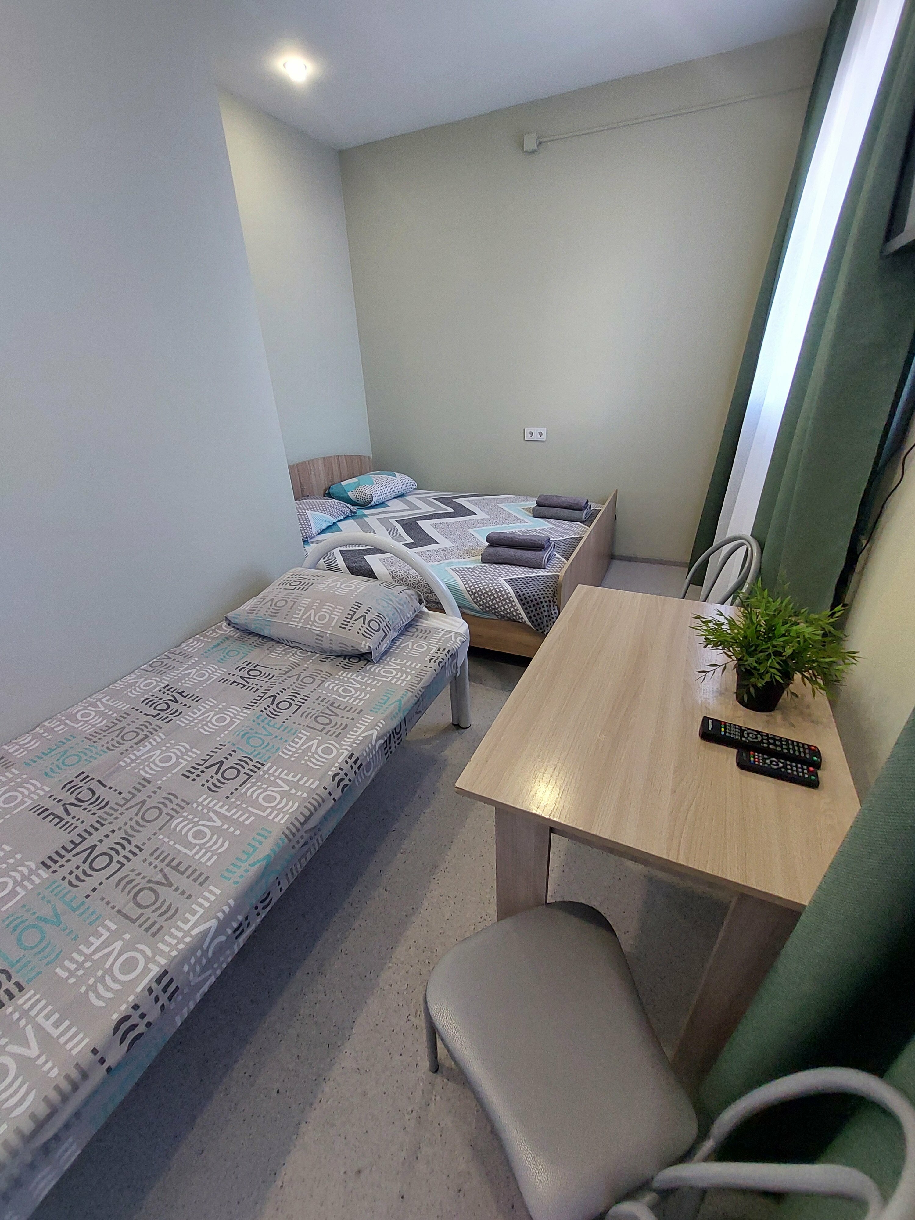 Бюджетный трехместный номер