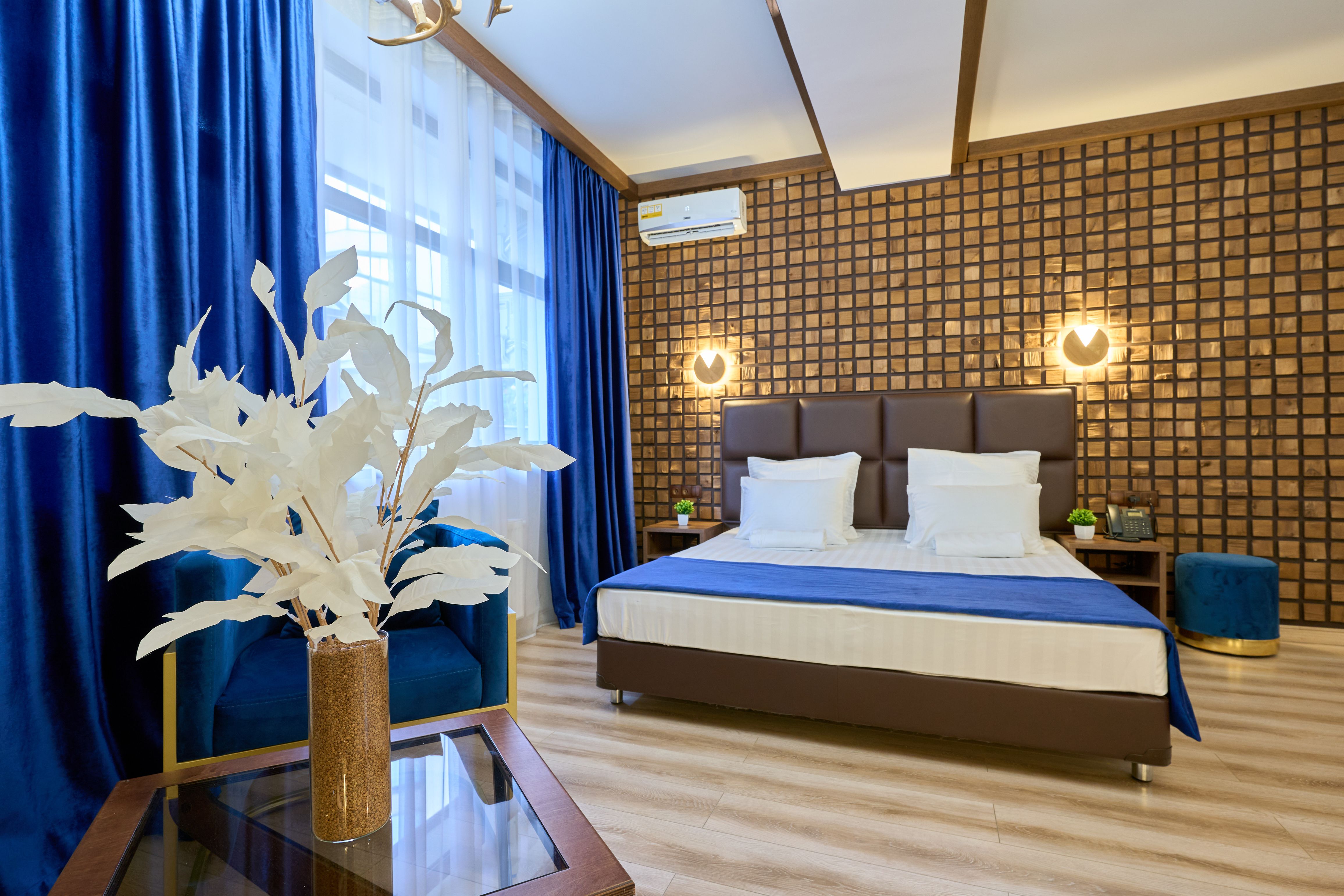 Полулюкс 2-х местный с двуспальным диваном-кроватью