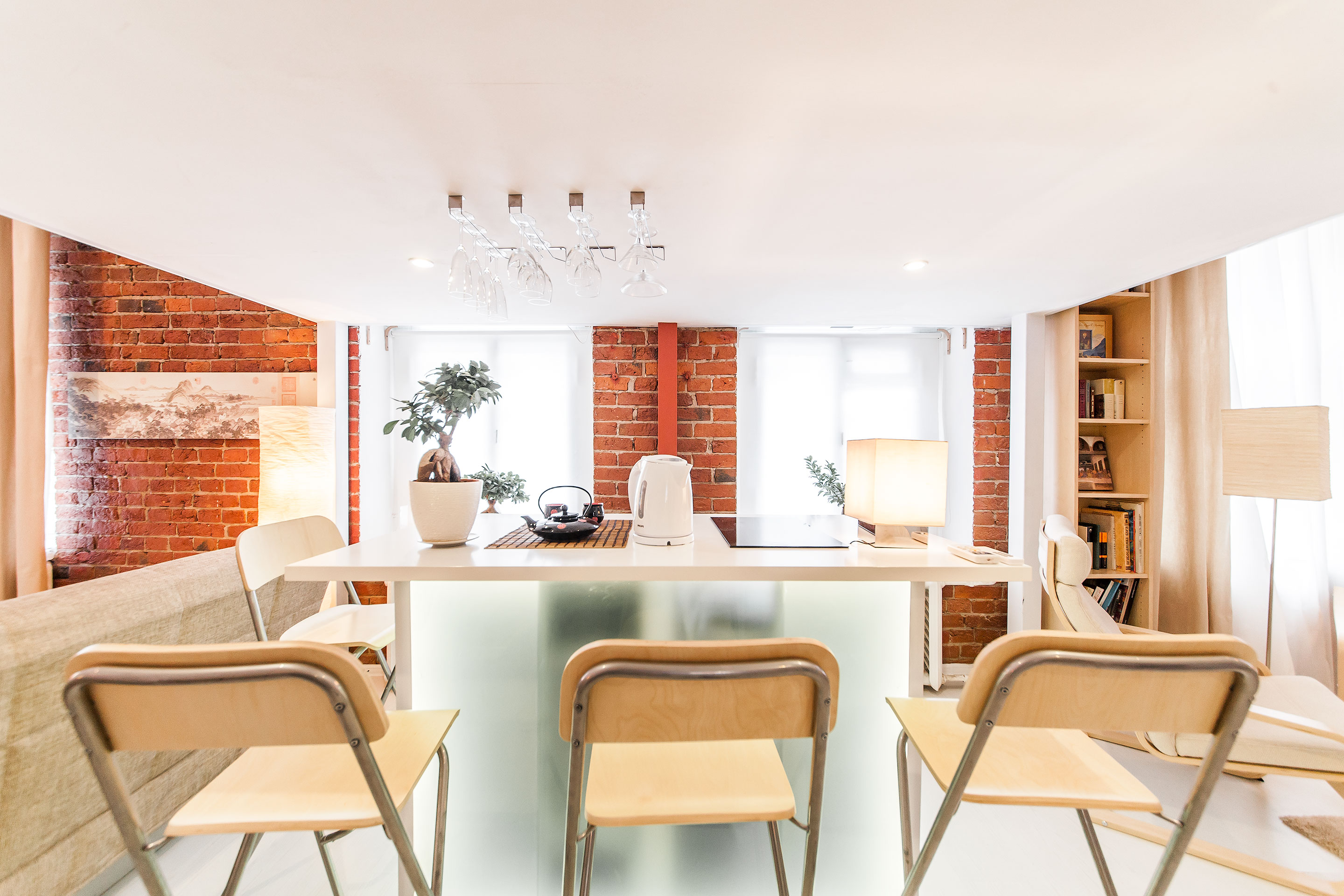 Двухуровневый номер-студия