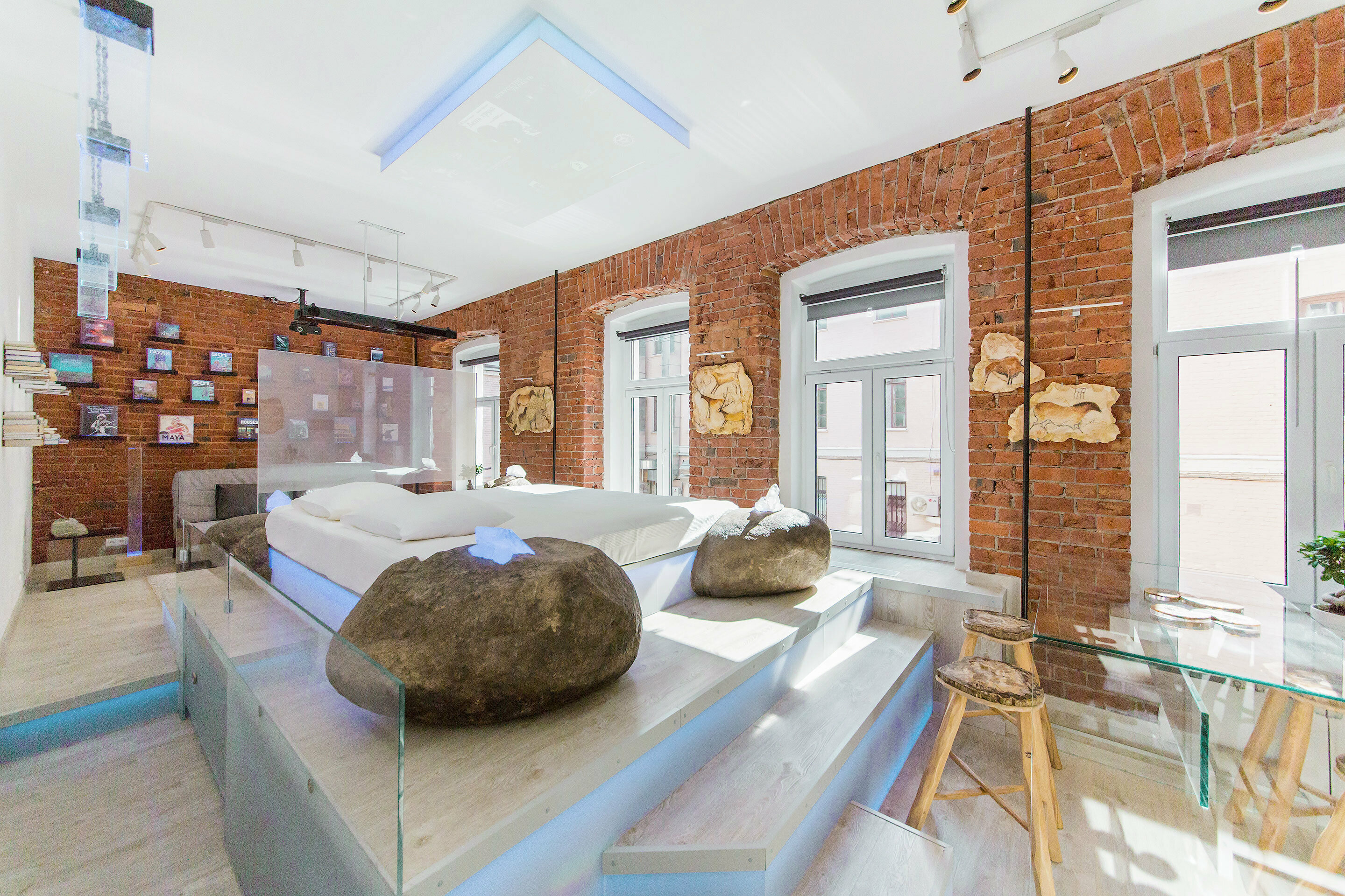 Номер-студия Делюкс с кроватью размера «king-size»