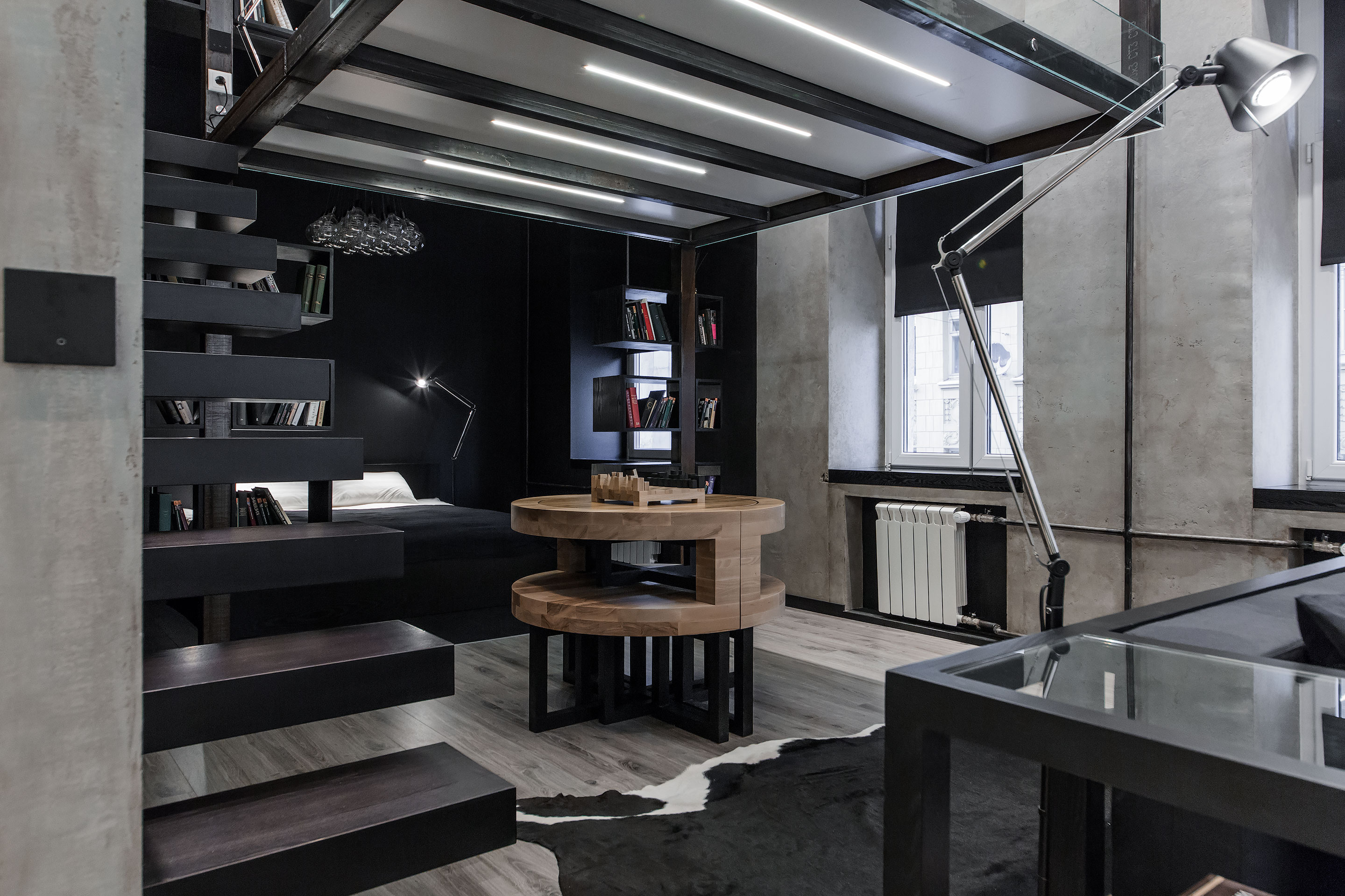 Двухуровневые апартаменты