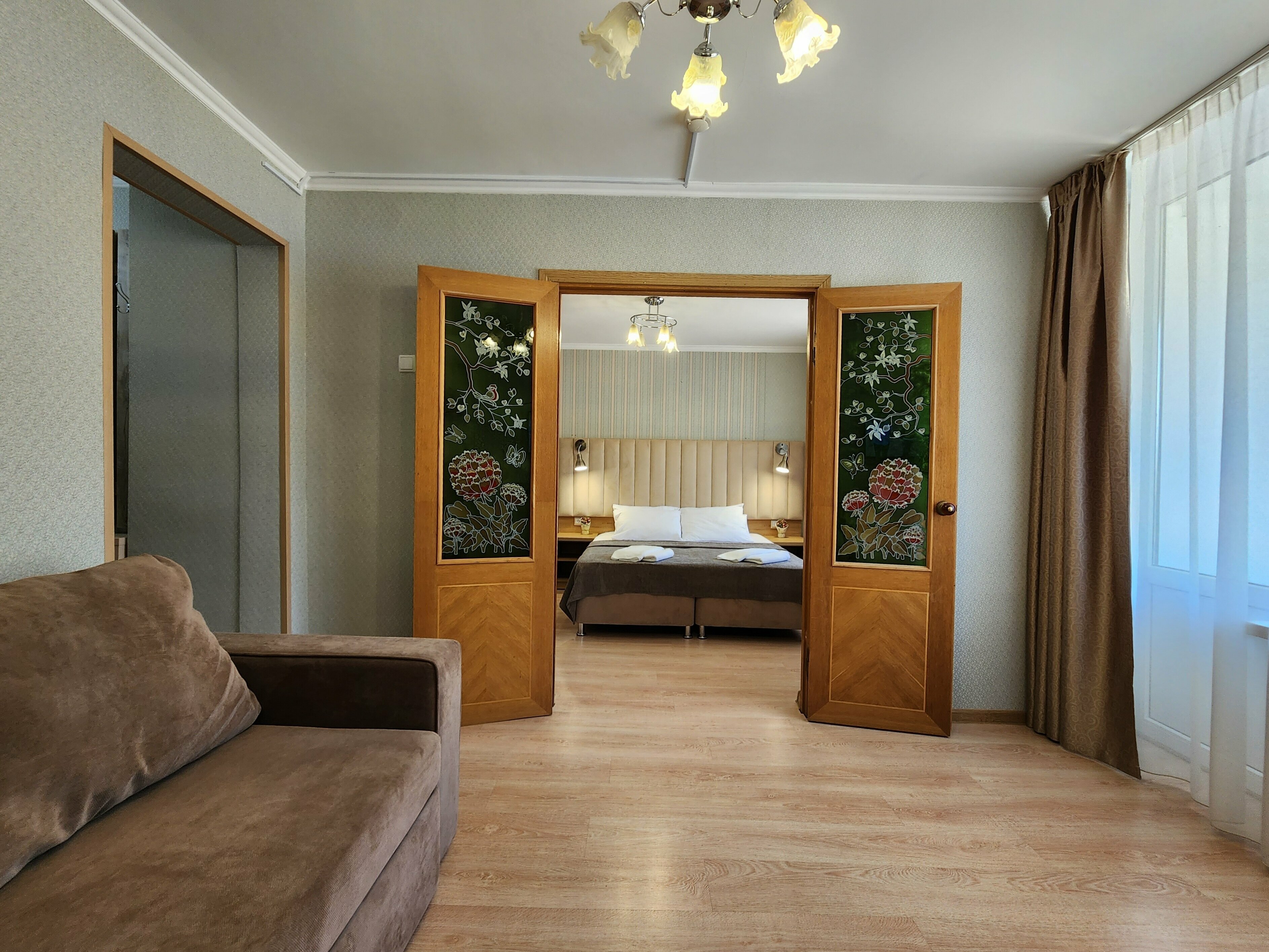 Четырехместный номер с балконом