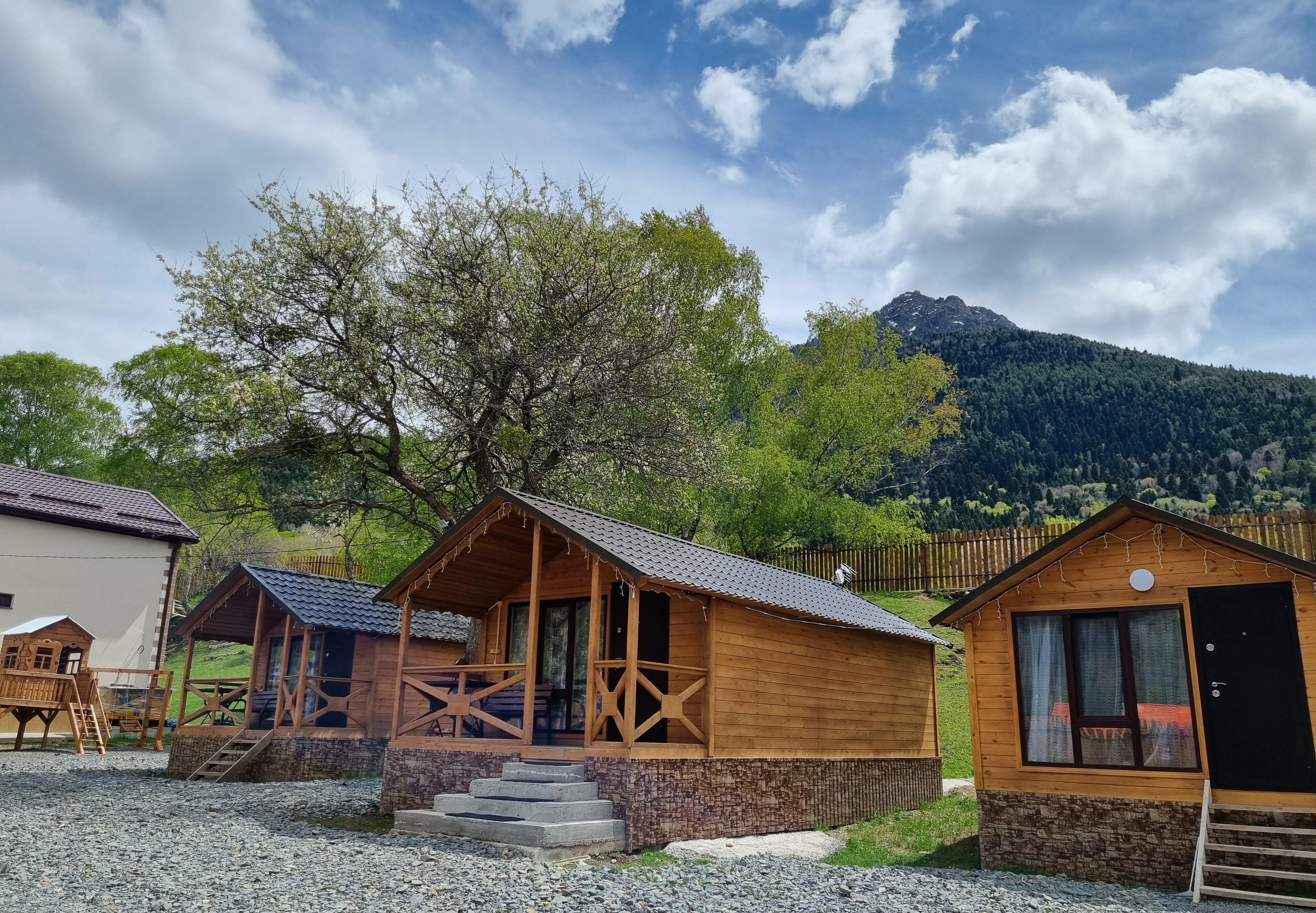 Коттедж с видом на горы