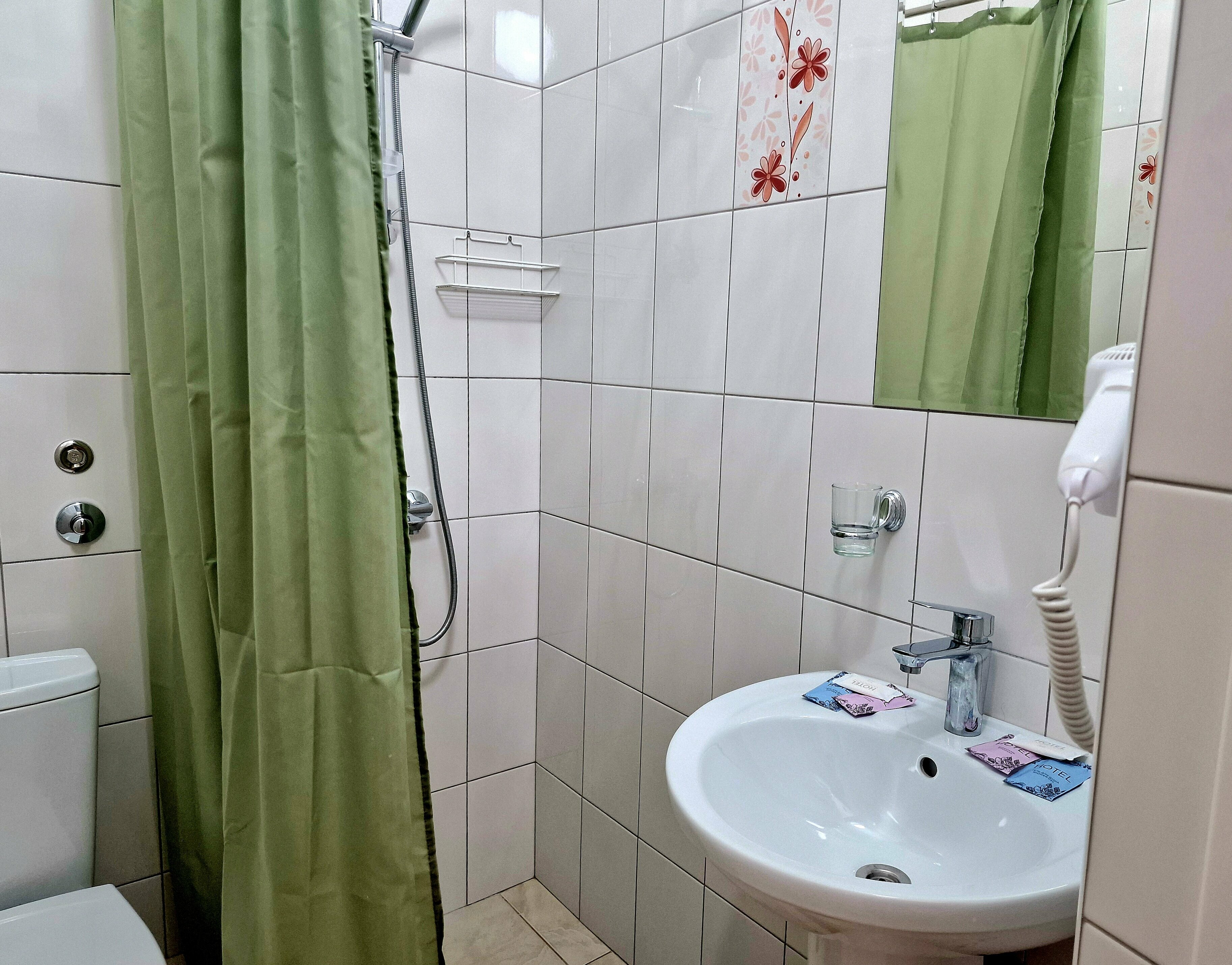 Двухместный номер с 1 кроватью и балконом