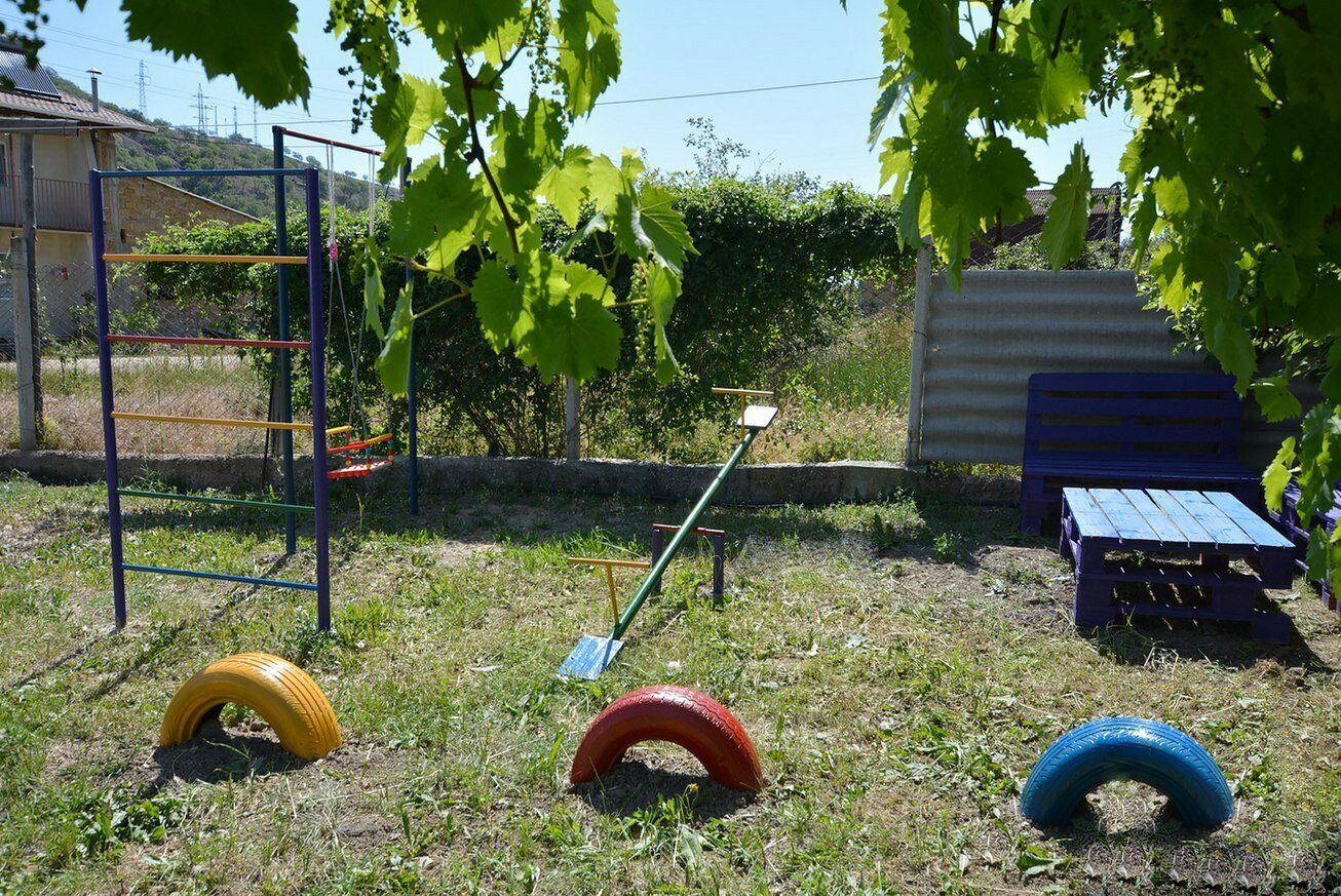 Четырехместный номер с видом на горы