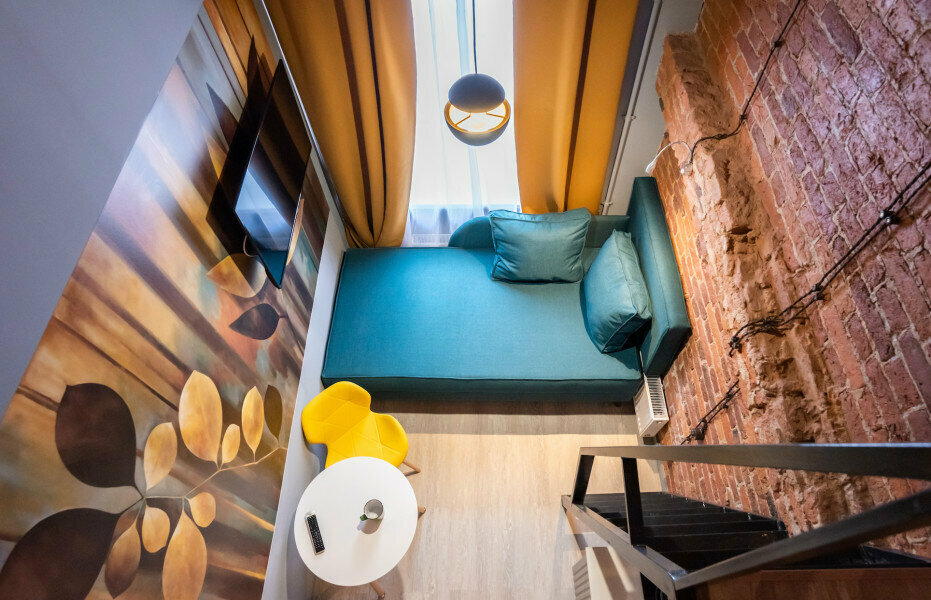 Двухуровневые апартаменты