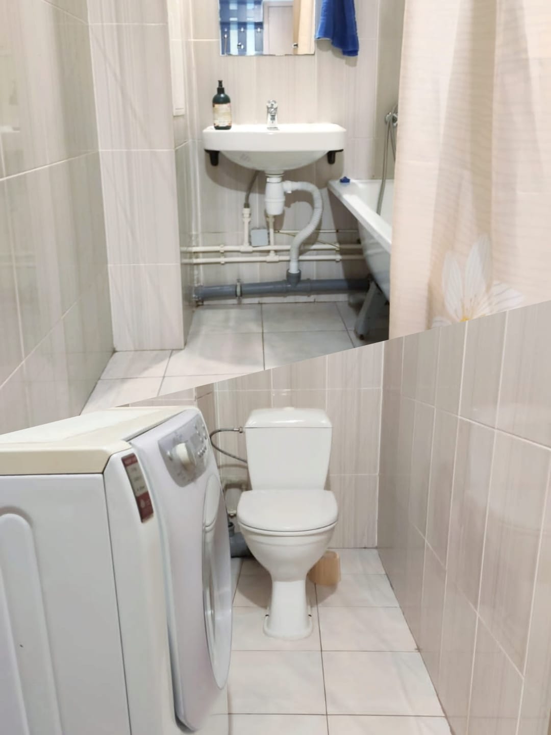 Двухместный номер с 2 отдельными кроватями и ванной