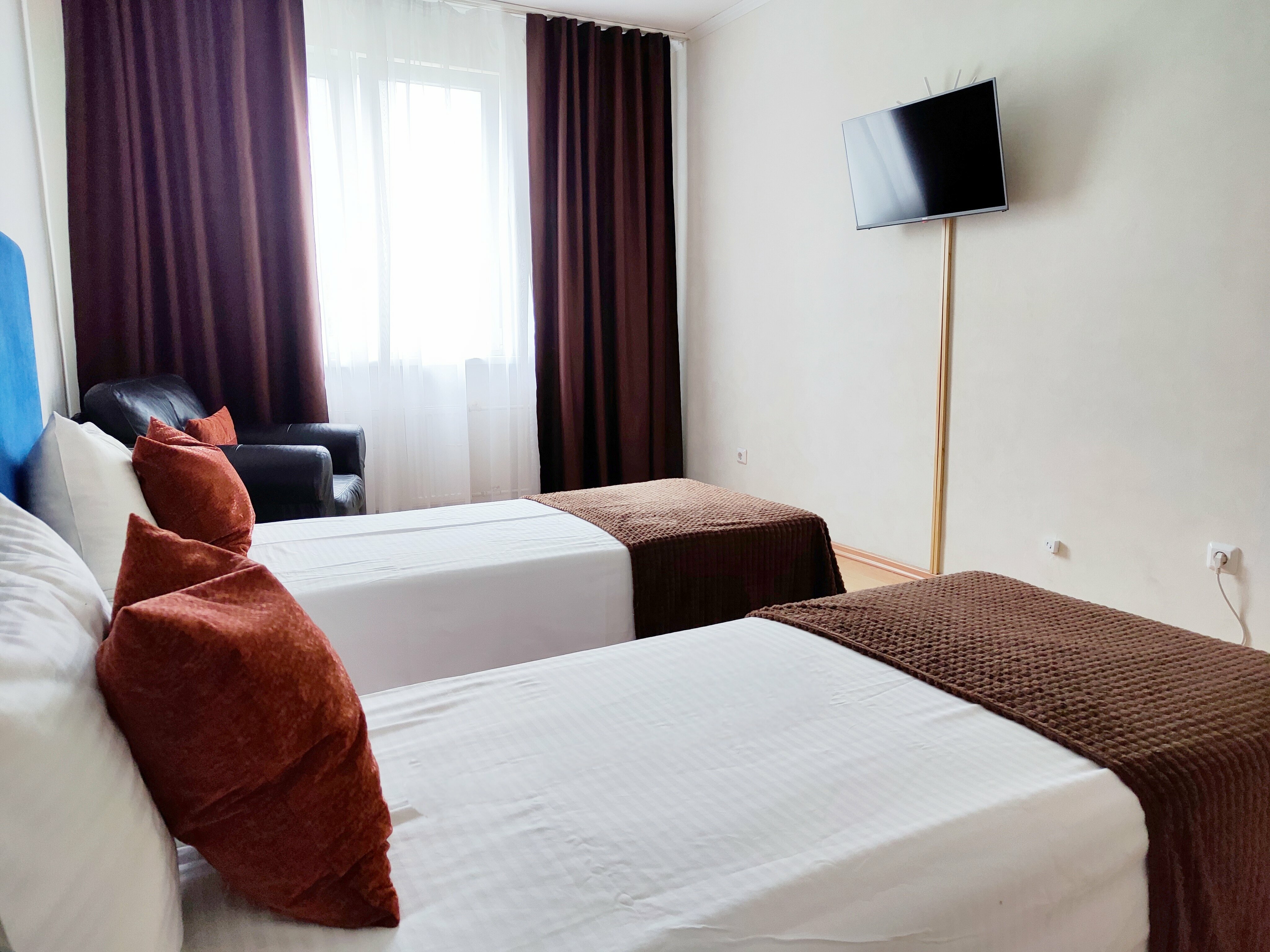 Двухместный номер с 2 отдельными кроватями и ванной