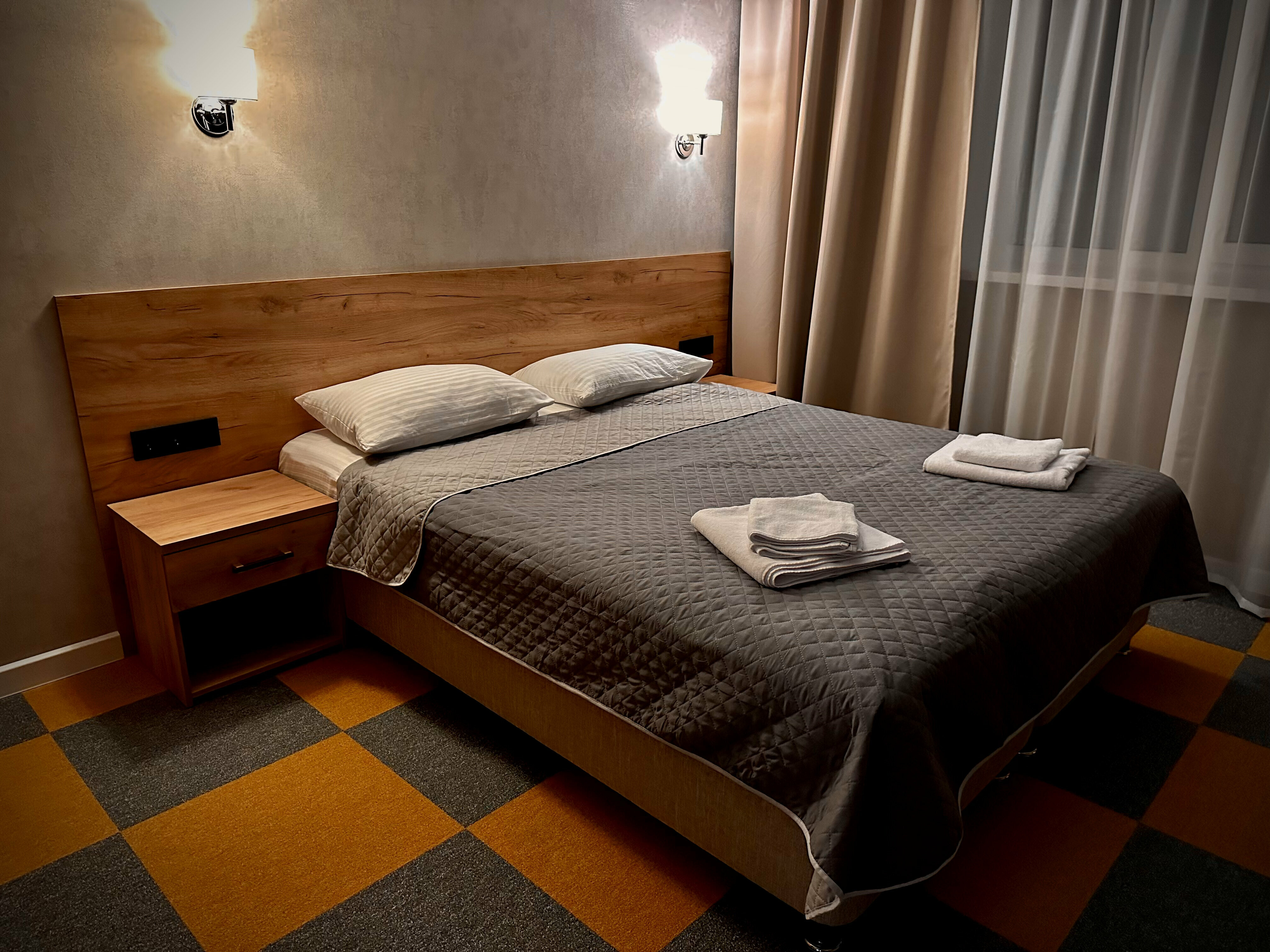 Стандартный двухместный номер с 1 кроватью или 2 отдельными кроватями