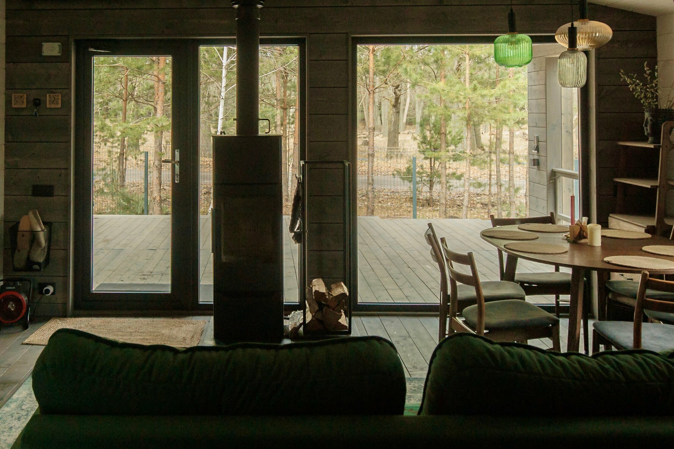 Дом с видом на лес