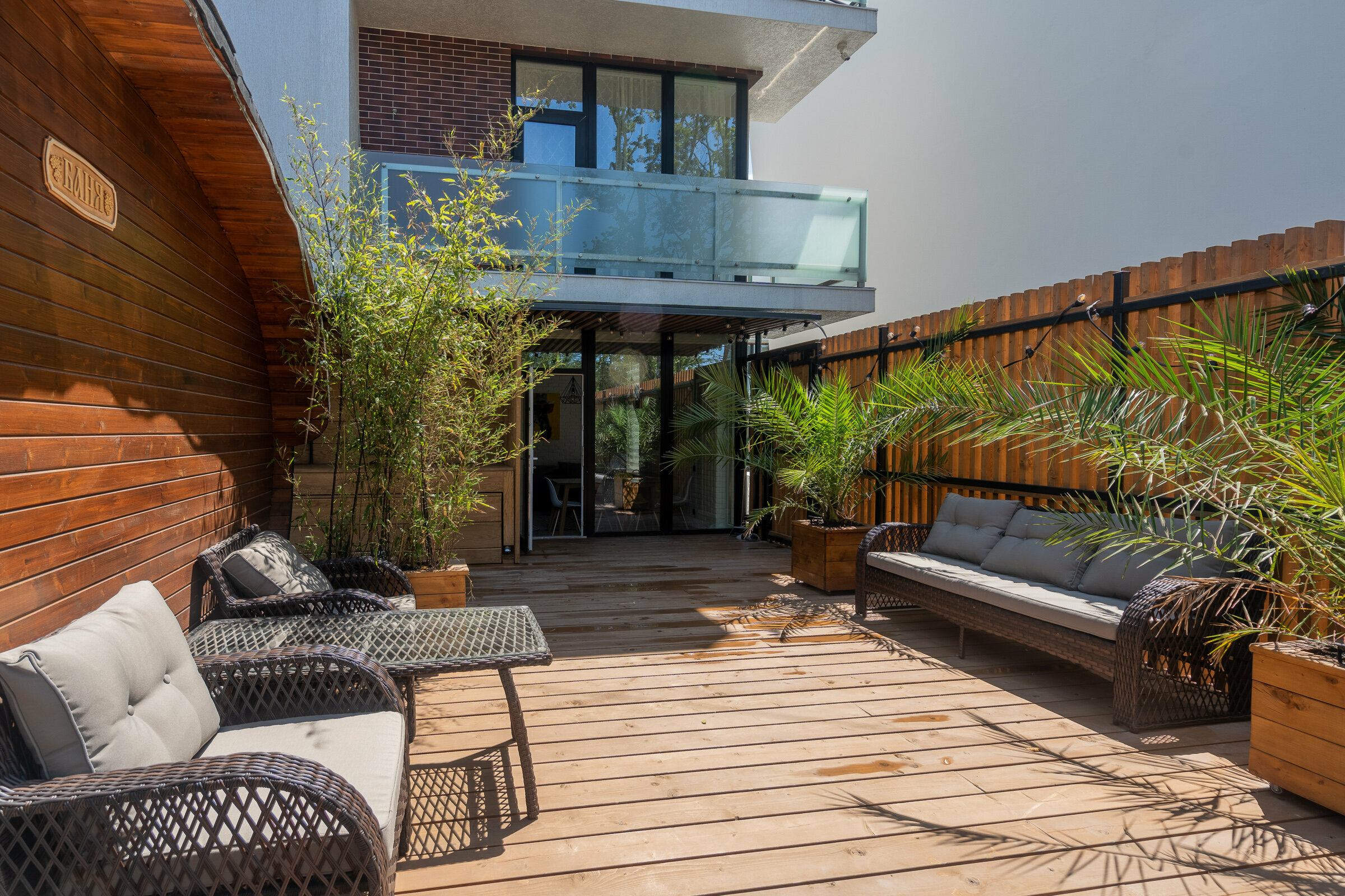 Апартаменты с террасой