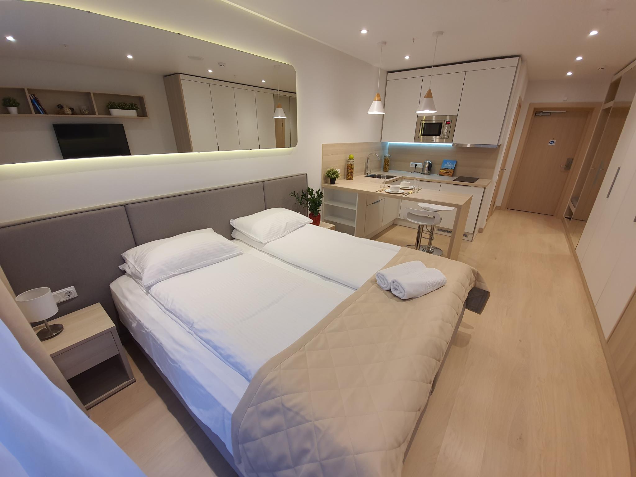 1-комнатные апартаменты студия