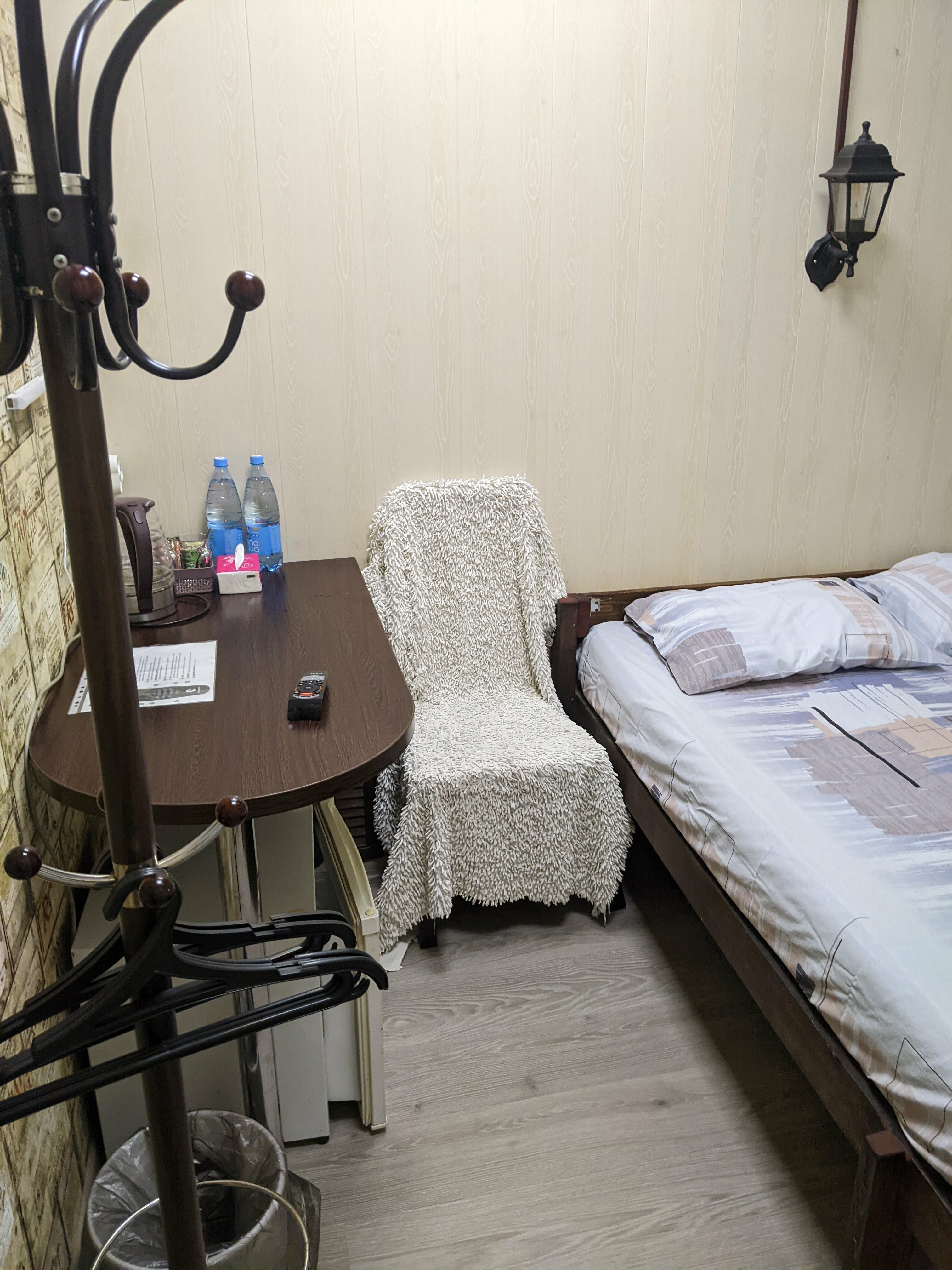 Двухместный номер с 1 кроватью или 2 отдельными кроватями и общей ванной комнатой