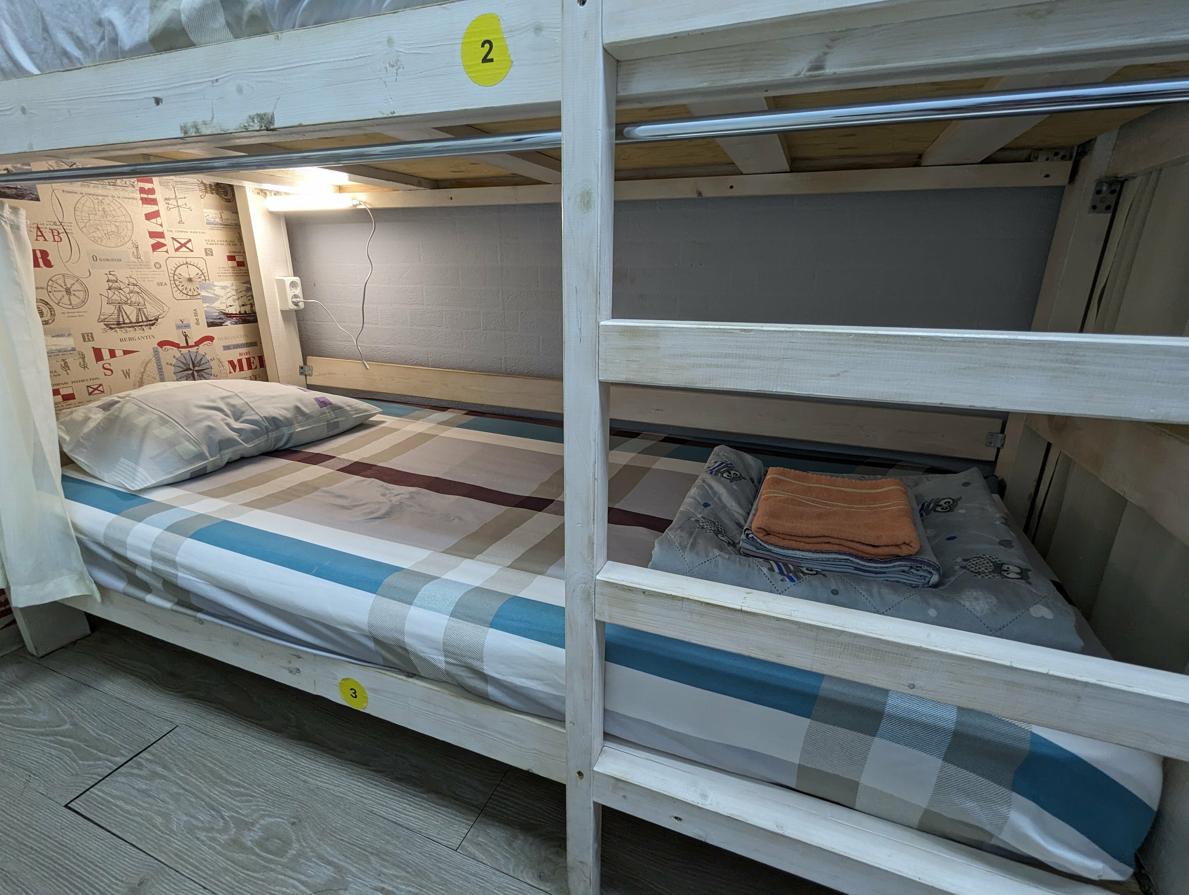 Общий 6-местный номер для мужчин и женщин