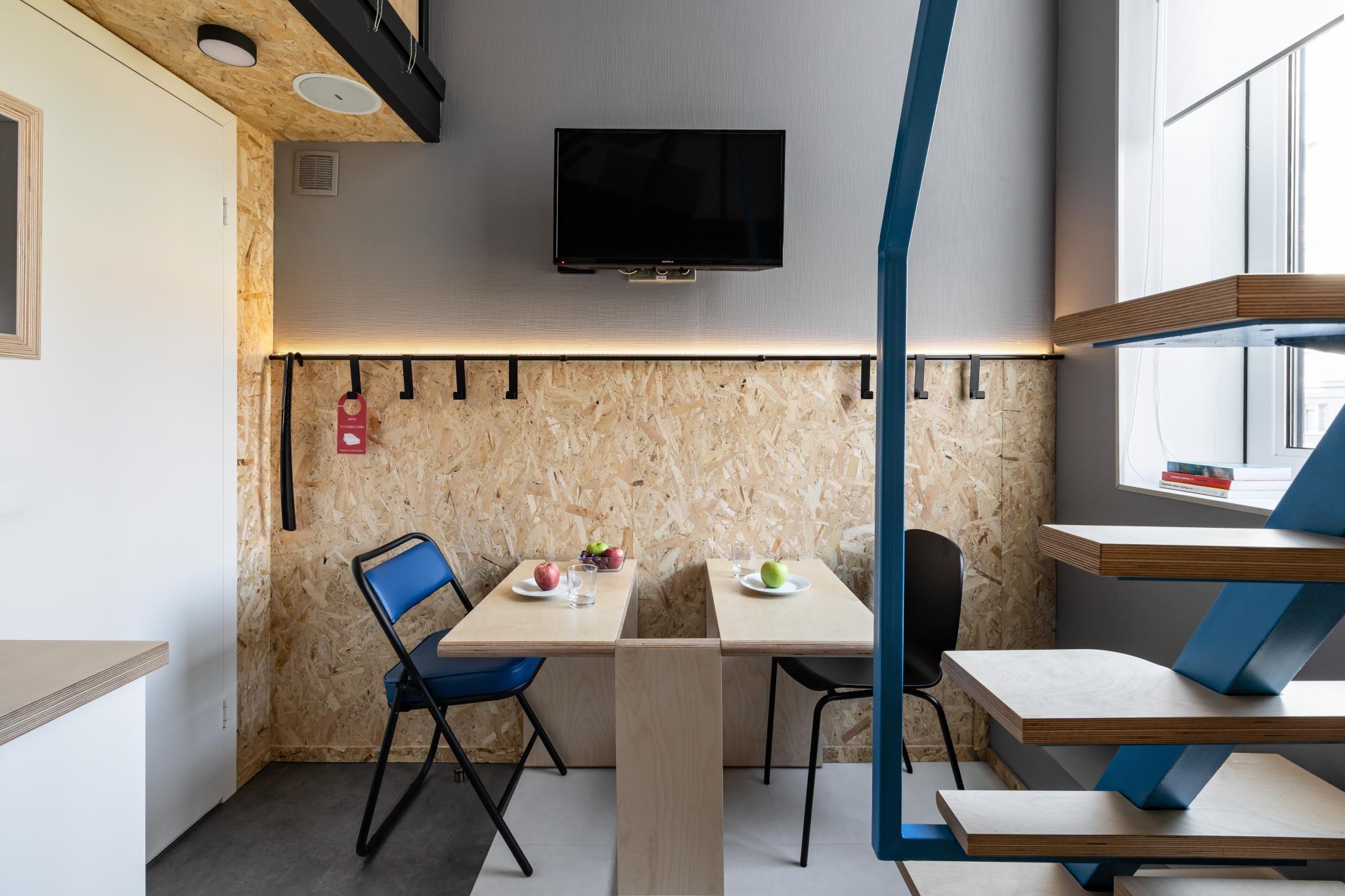 1-комнатные апартаменты стандарт с 2 односпальными кроватями