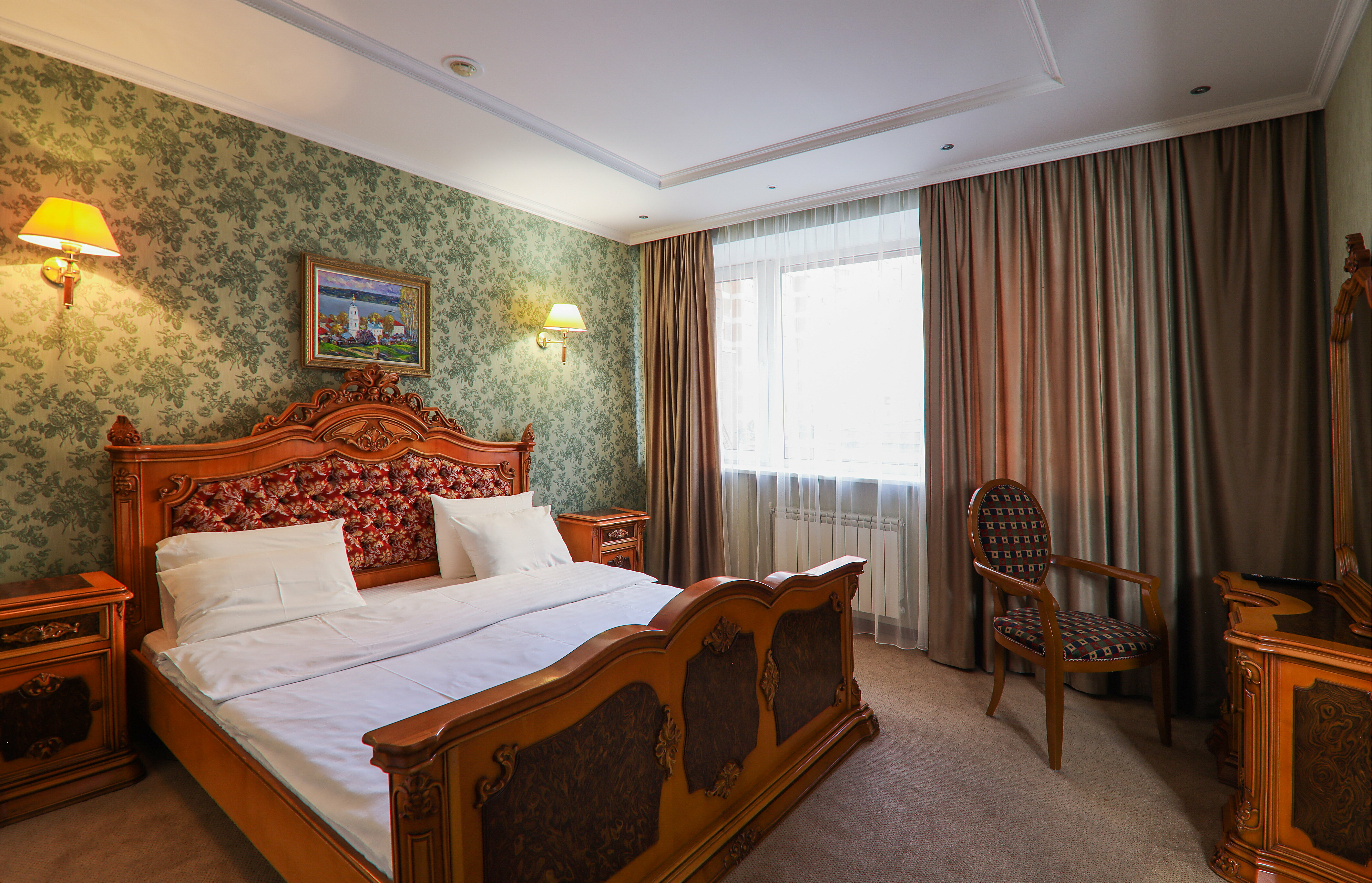 Двухместный номер с 1 кроватью и собственной ванной комнатой