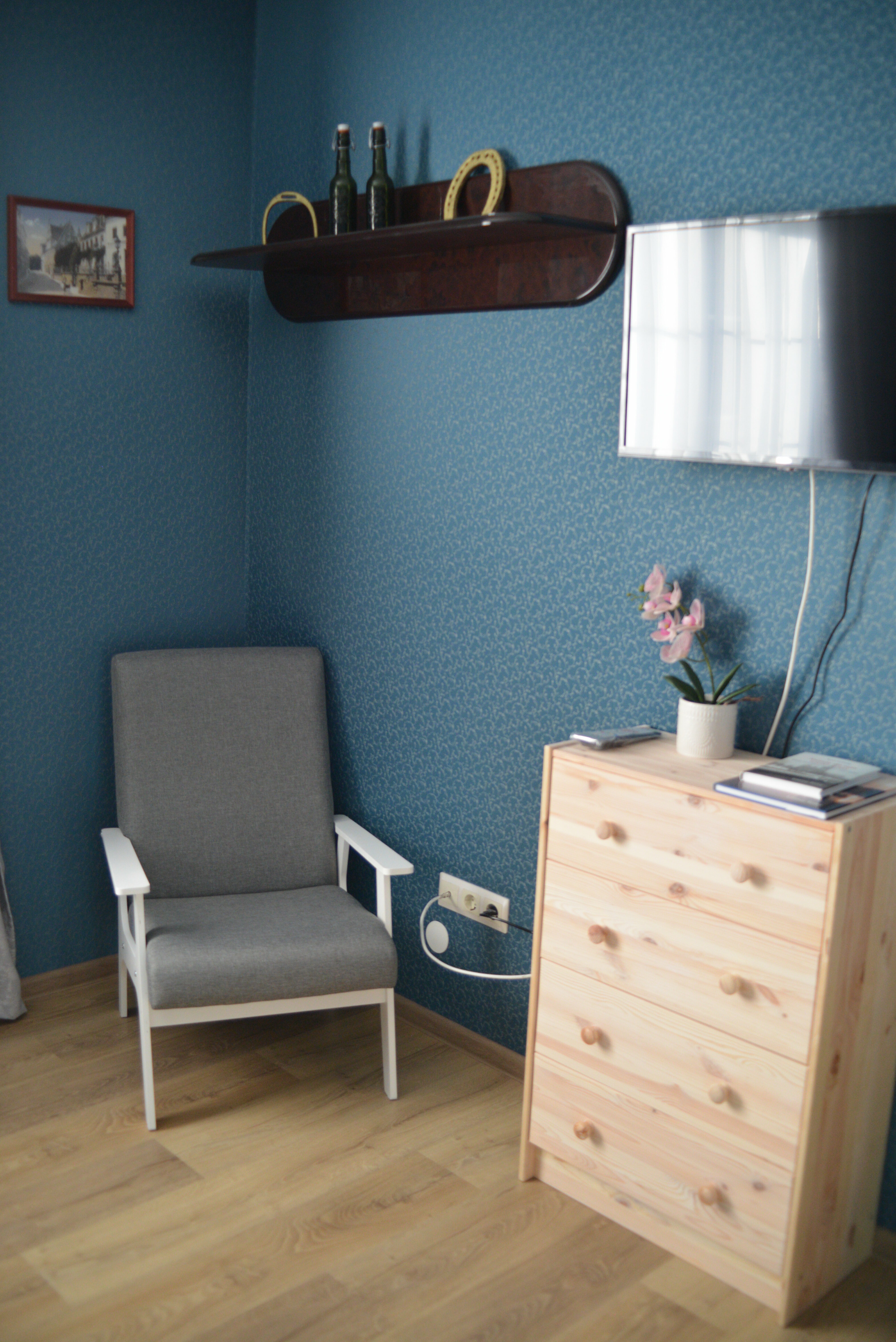 Большой двухместный номер с 1 кроватью