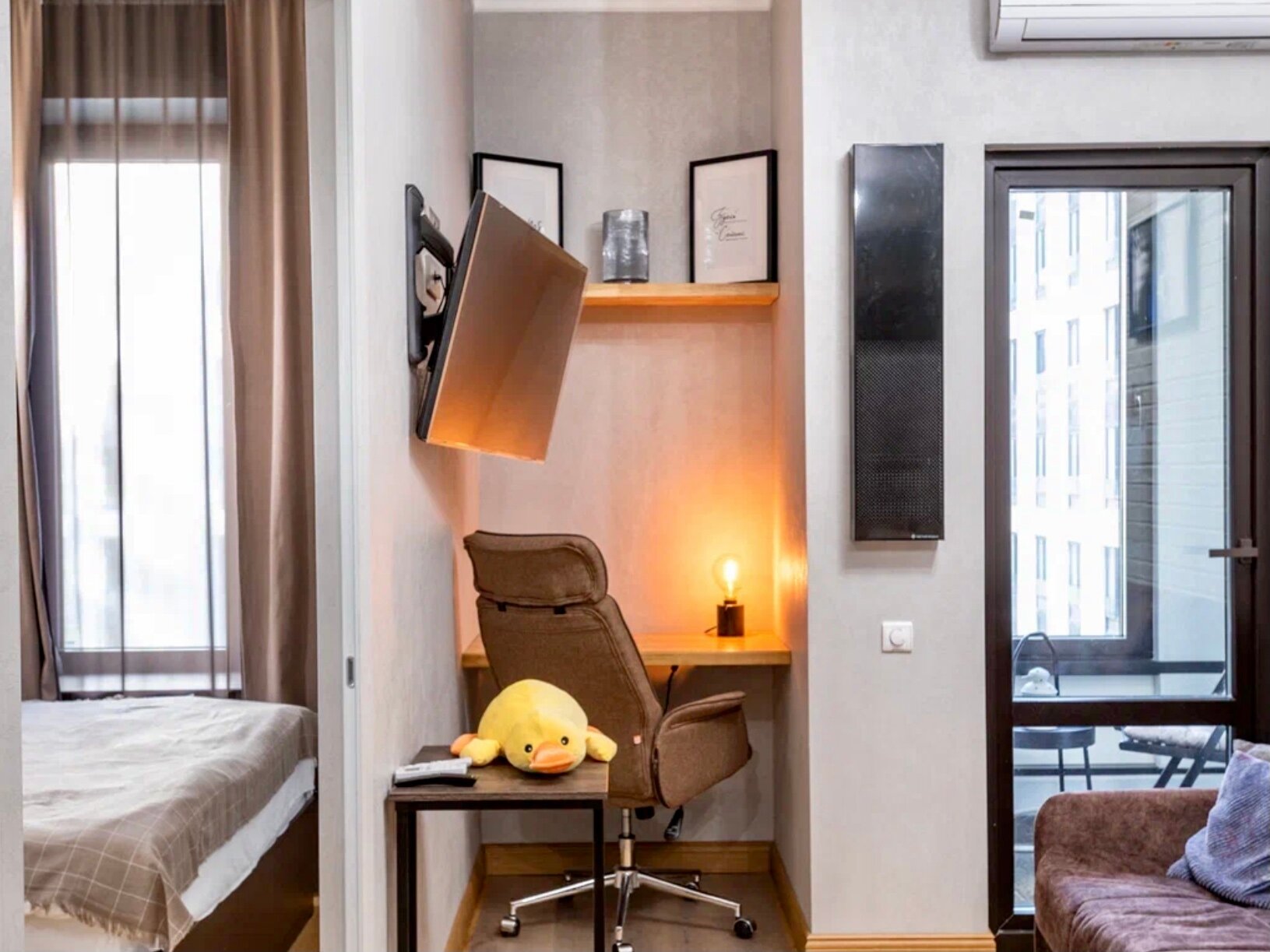 Апартаменты с 1 спальней