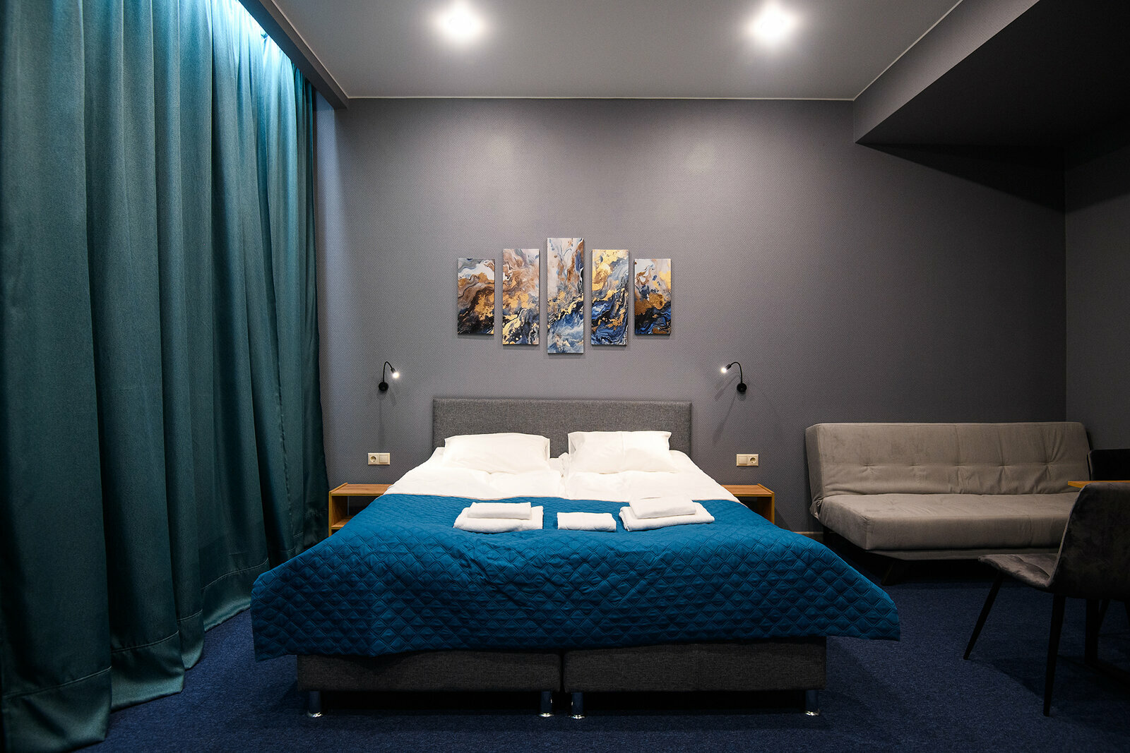 Двухместный номер Делюкс с 1 кроватью или 2 отдельными кроватями