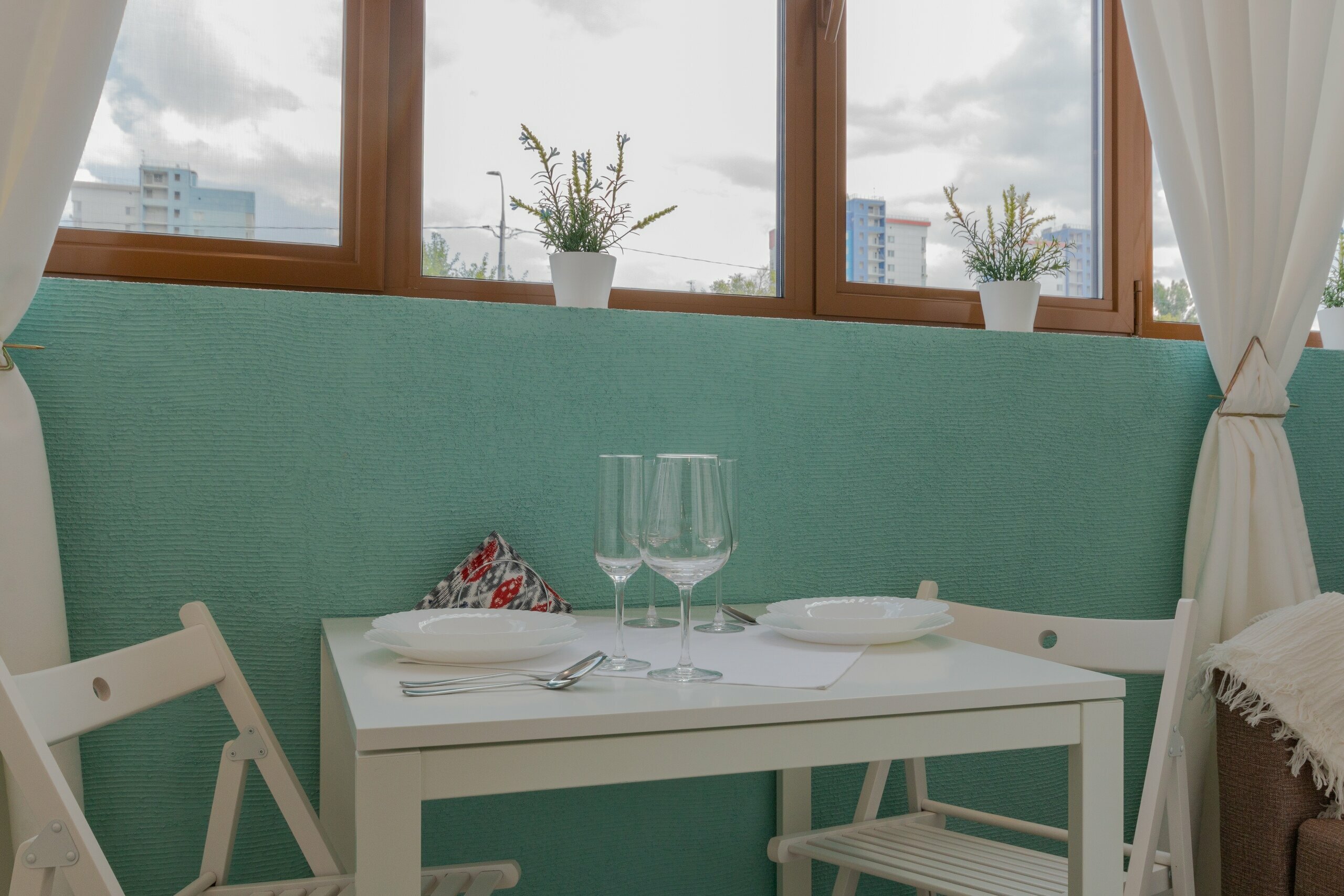 Двухместный номер с 1 кроватью и балконом