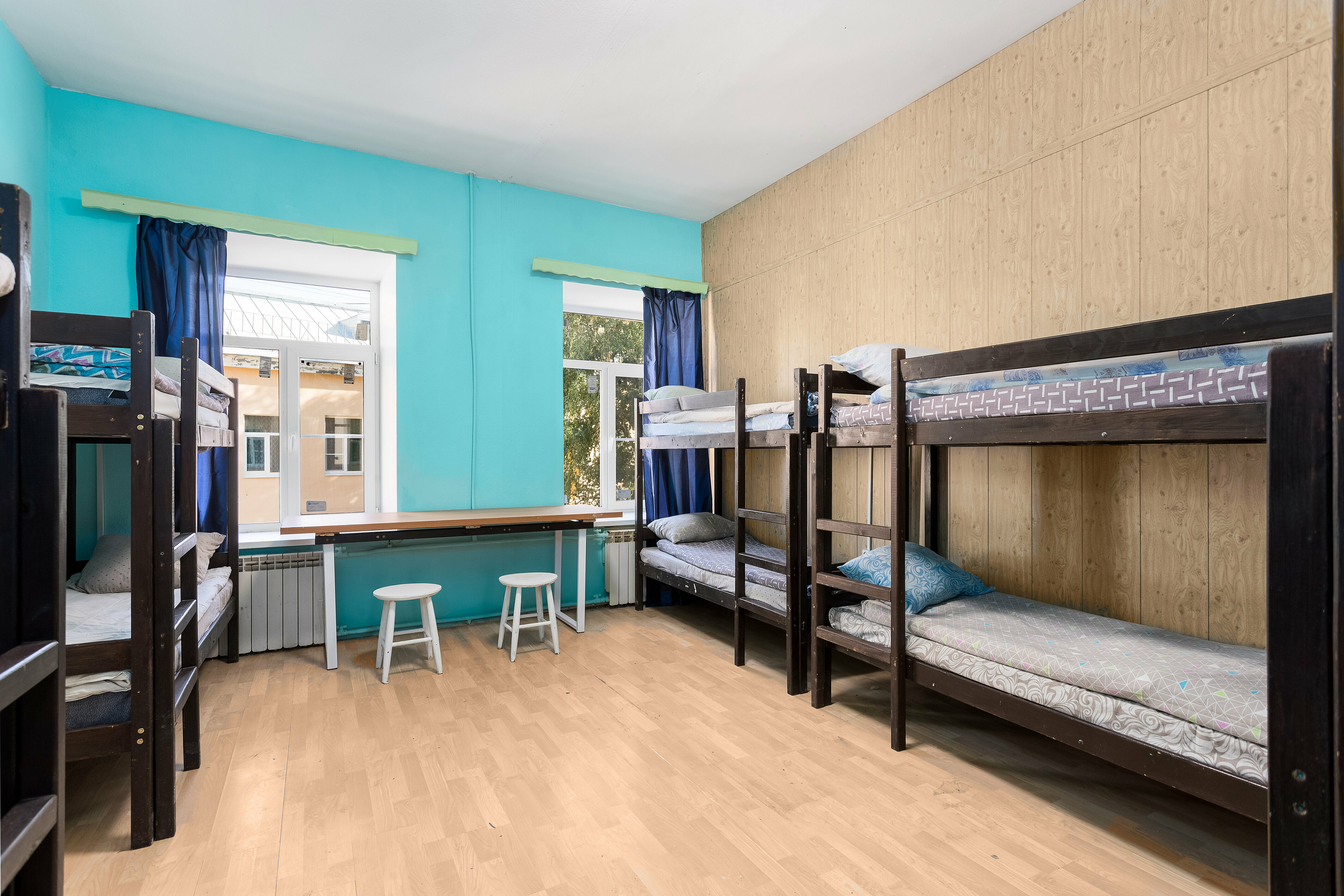 Общий 10-местный номер для мужчин