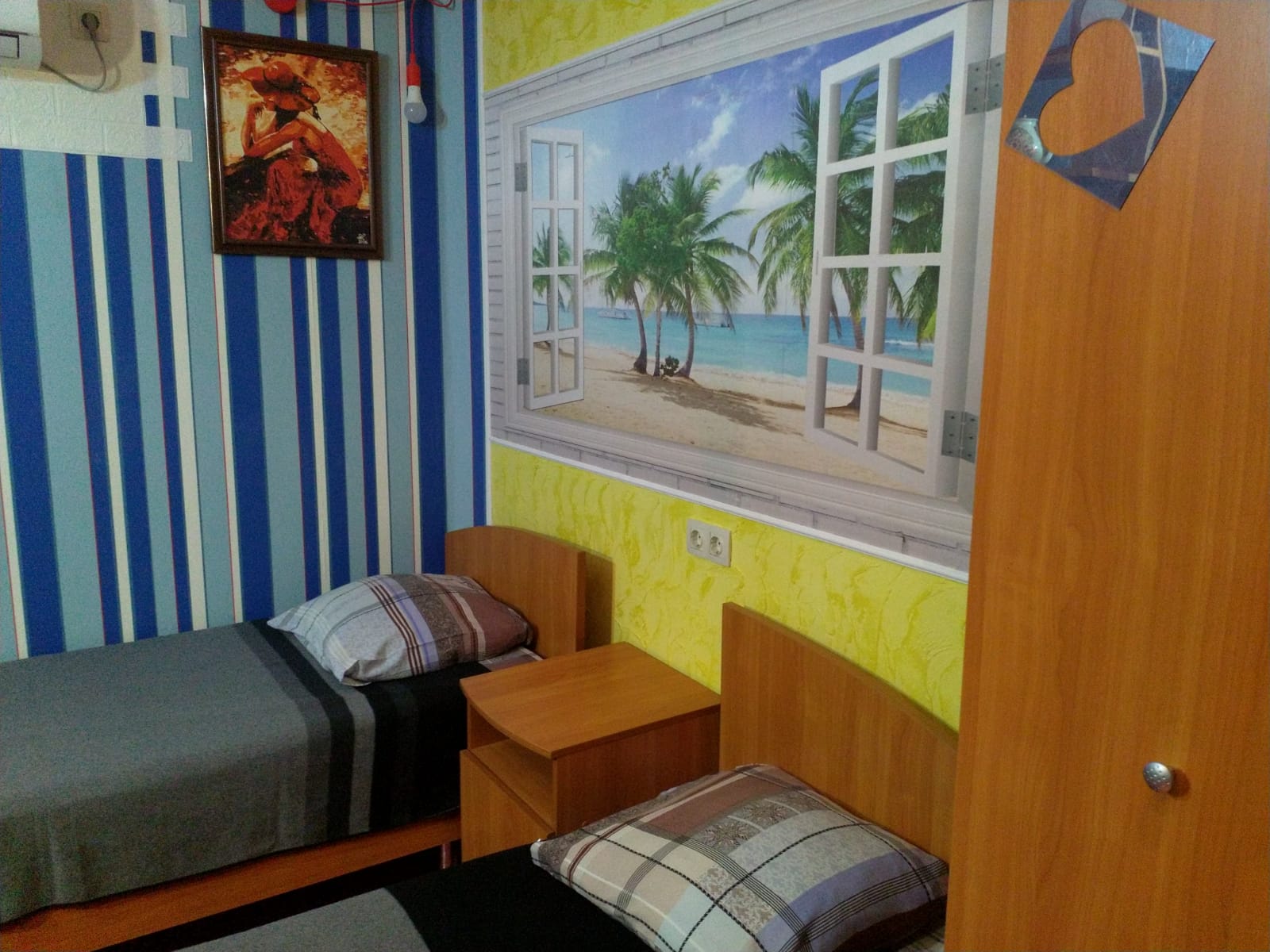 Бюджетный двухместный номер с 2 отдельными кроватями