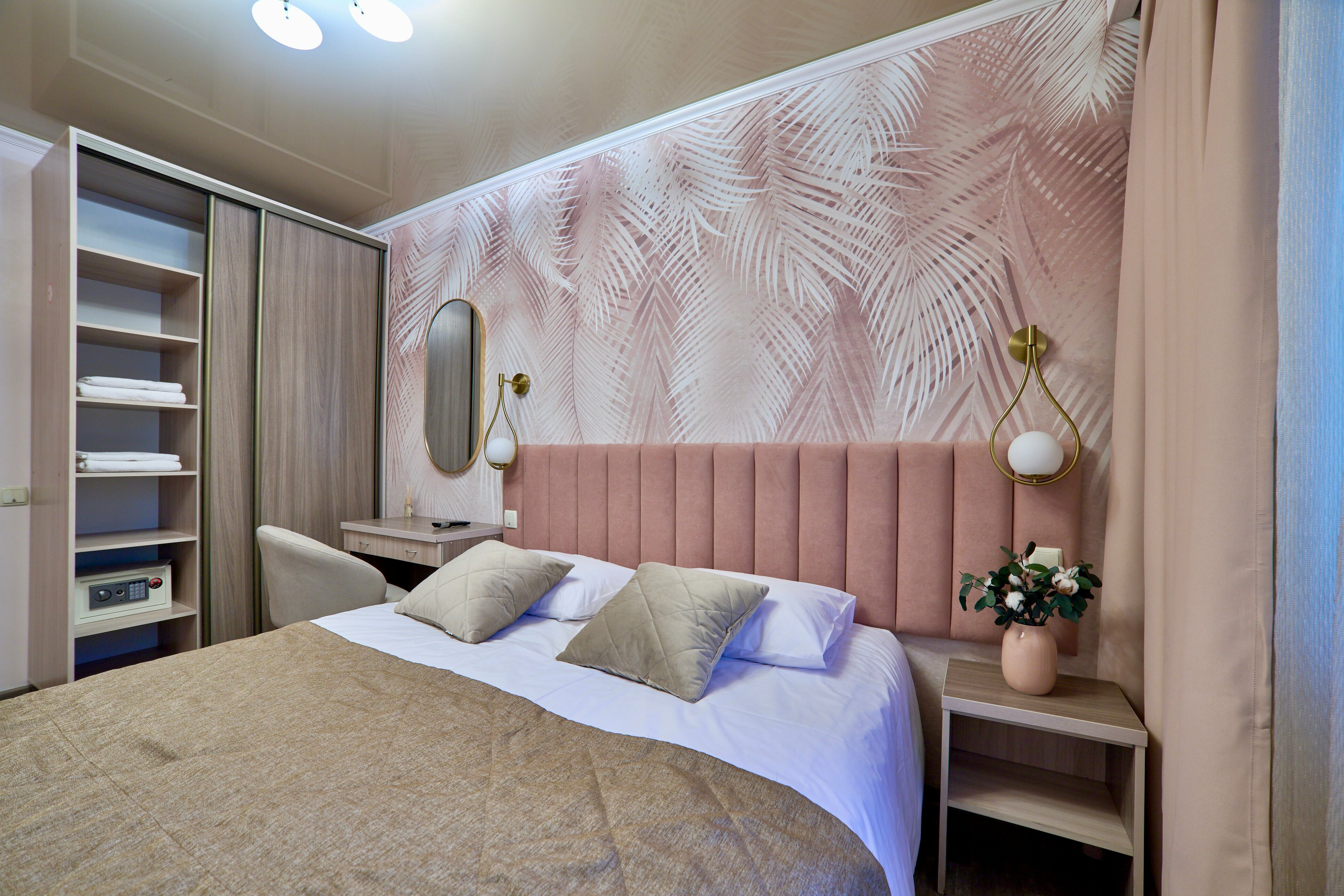 Двухместный номер с 1 кроватью и общим туалетом