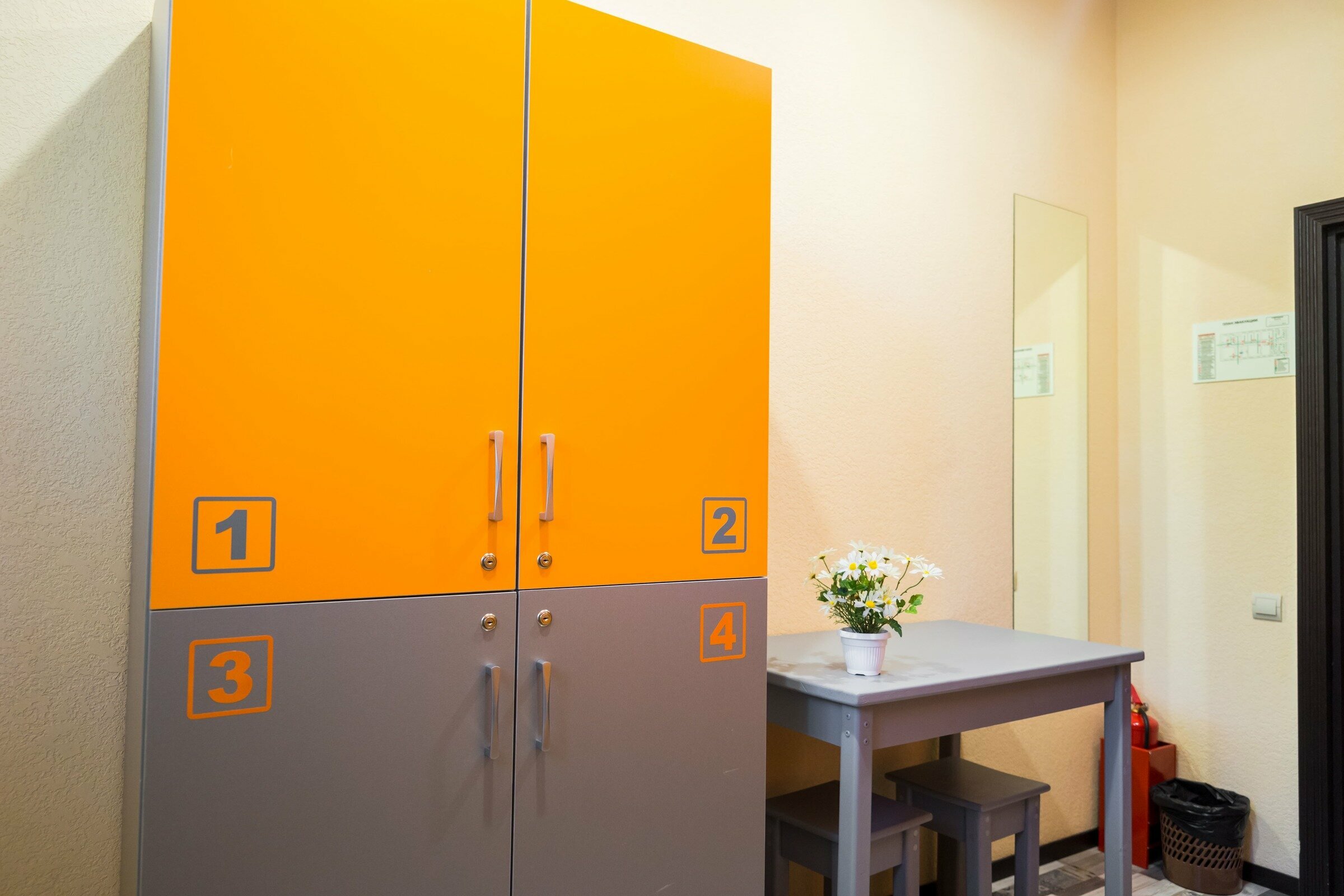 Общий 4-местный номер для мужчин и женщин