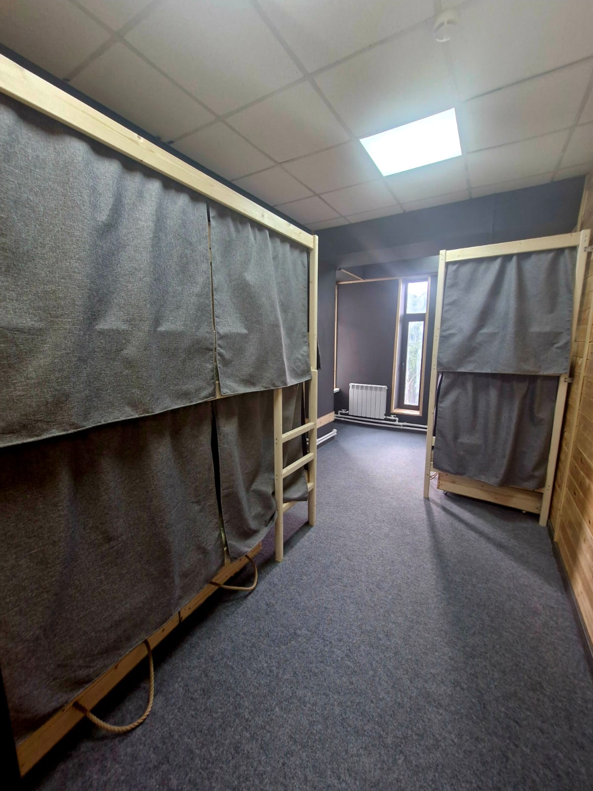 Общий 4-местный номер для мужчин