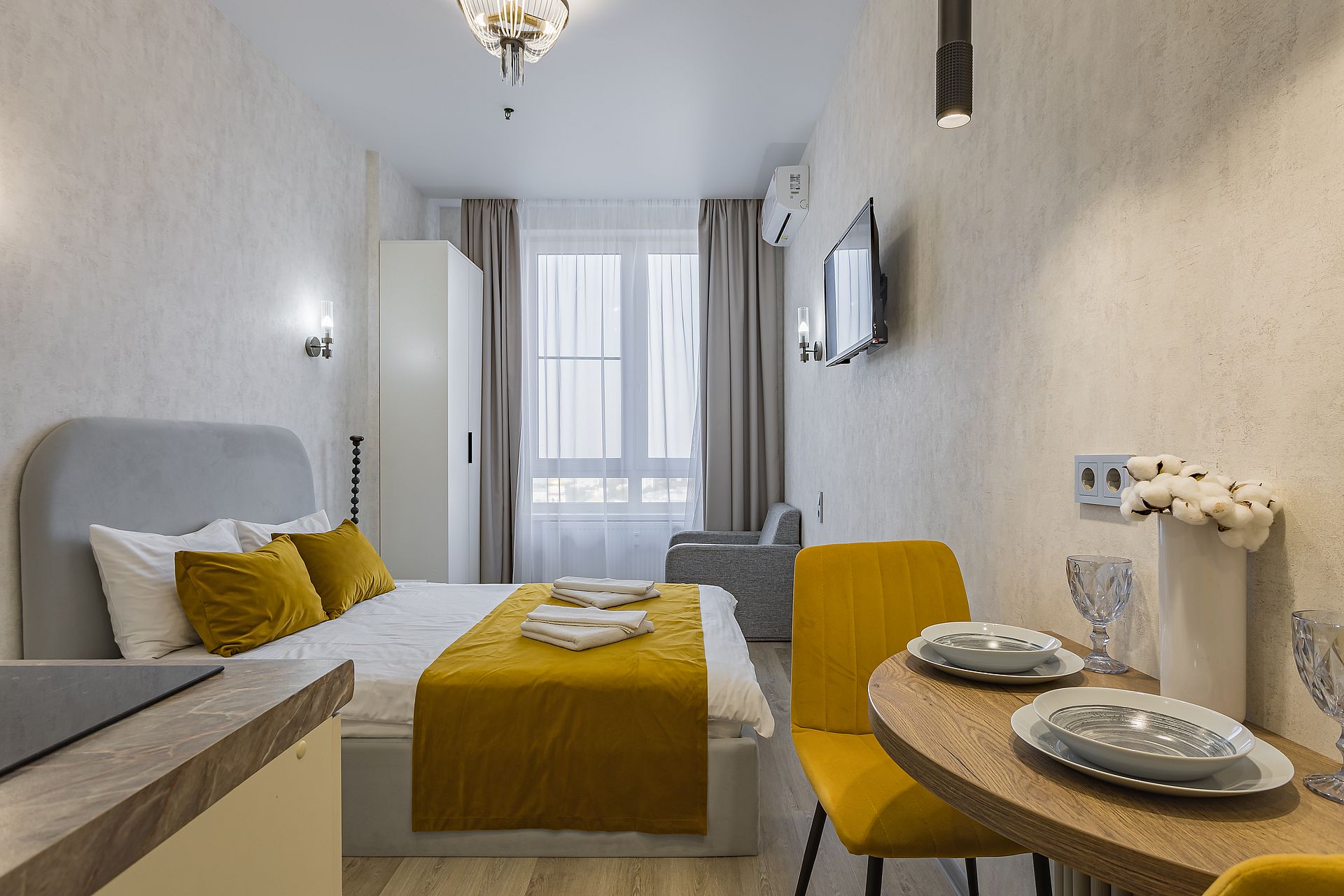 Двухместный номер Делюкс с 1 кроватью