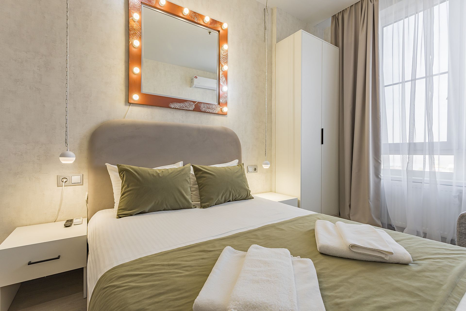 Двухместный номер-студия Делюкс с 1 кроватью