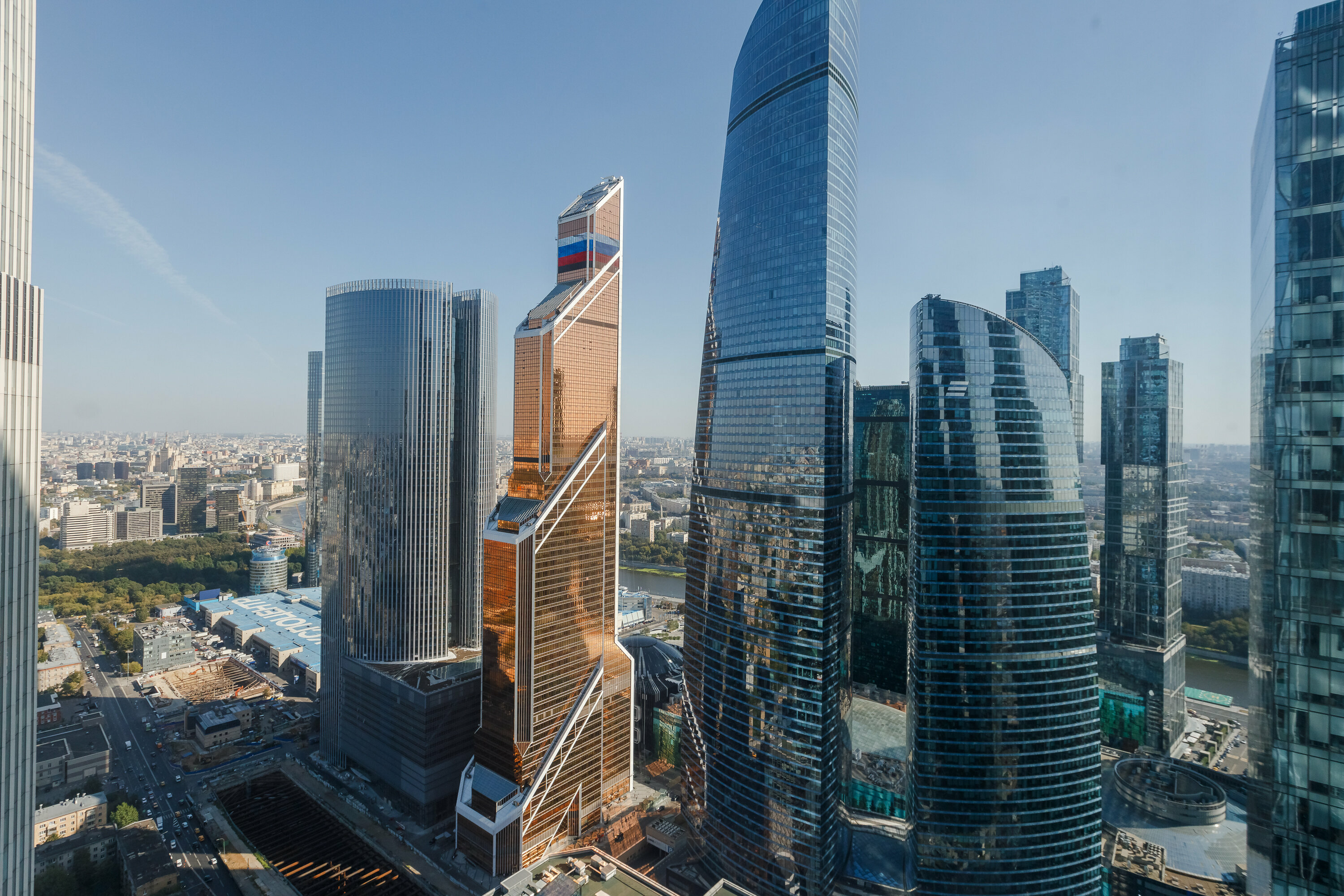 Трехместный номер с видом на город